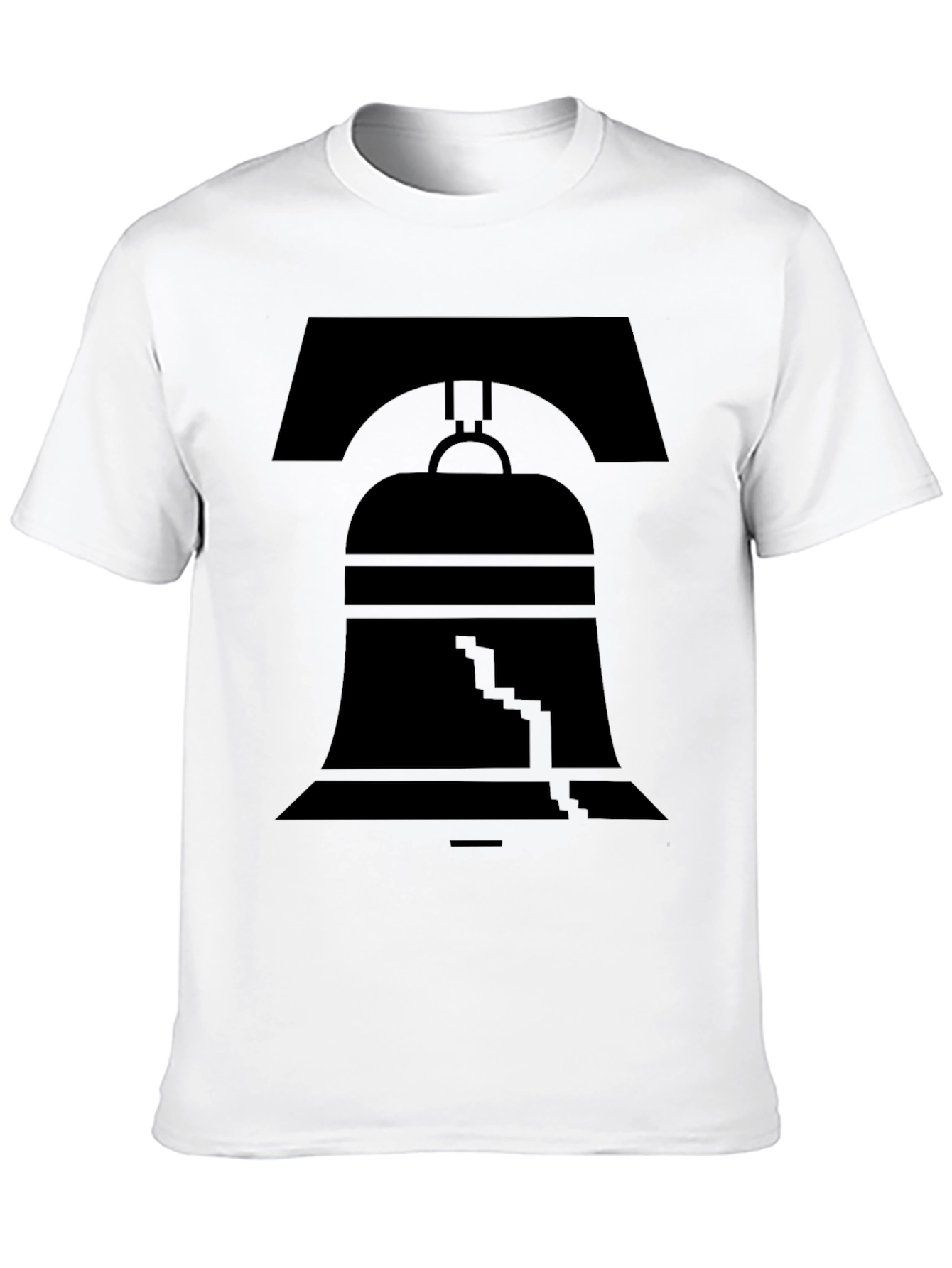 Liberty Bell Graphic Tee - Classic Black T-Shirt