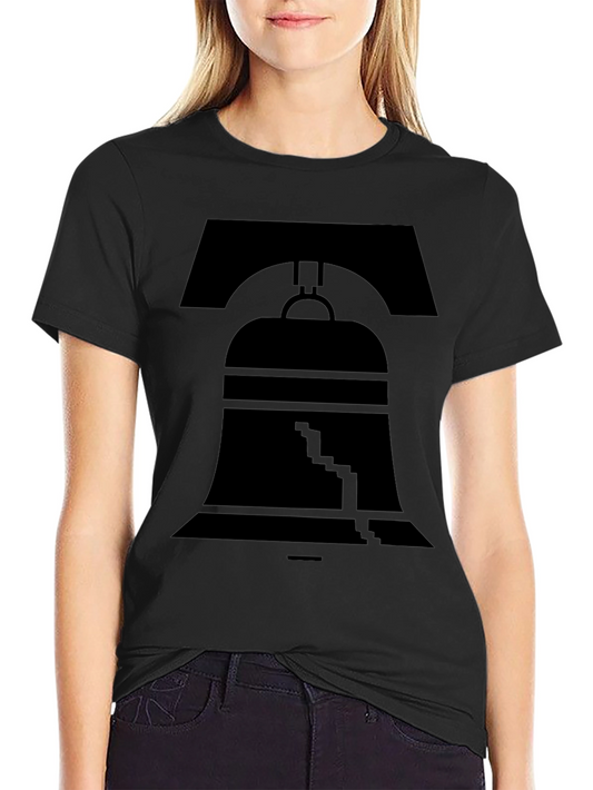 Liberty Bell Graphic Tee - Classic Black T-Shirt