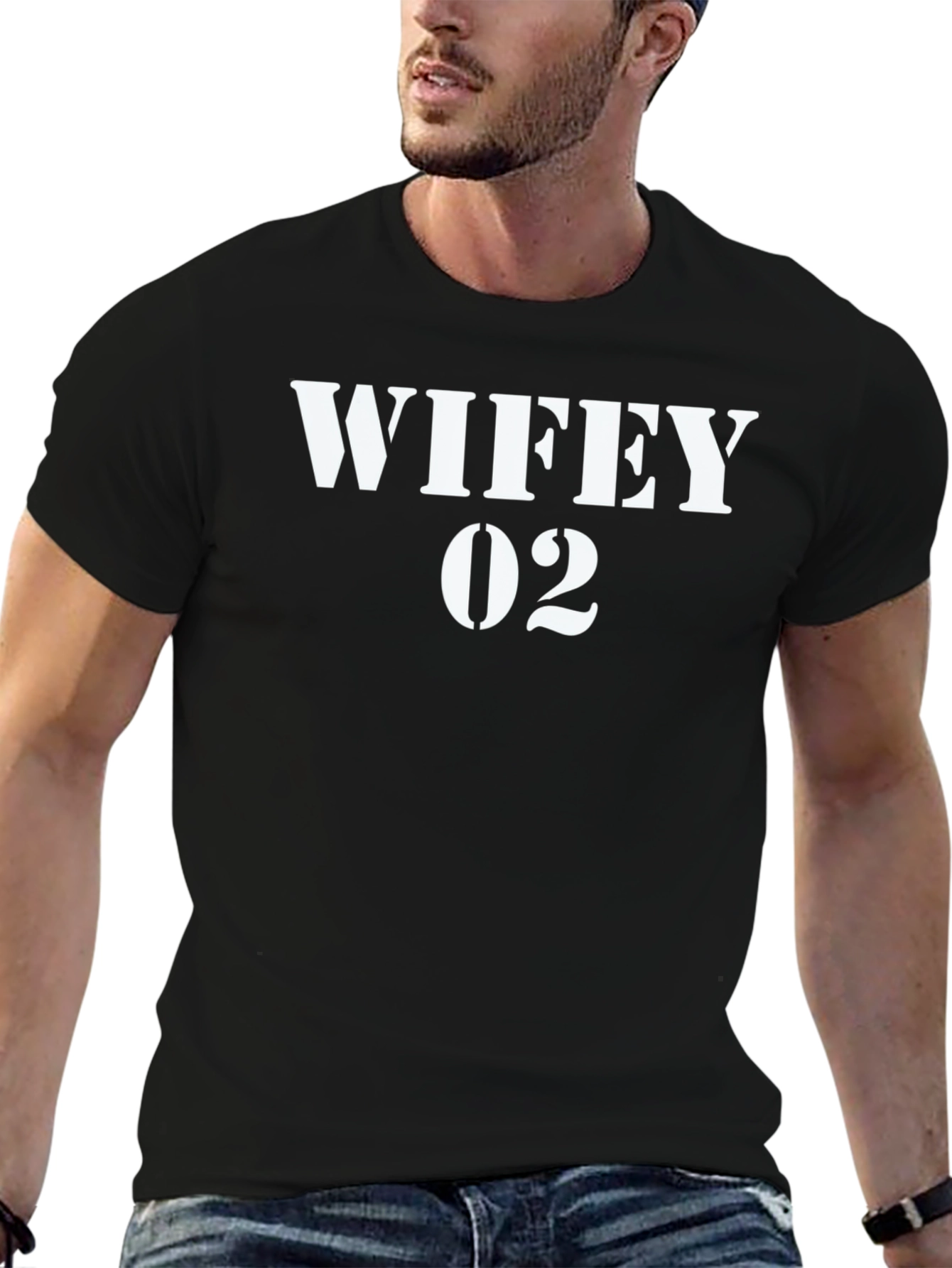 Wifey 02 Graphic T-Shirt - Stylish Couple Tee