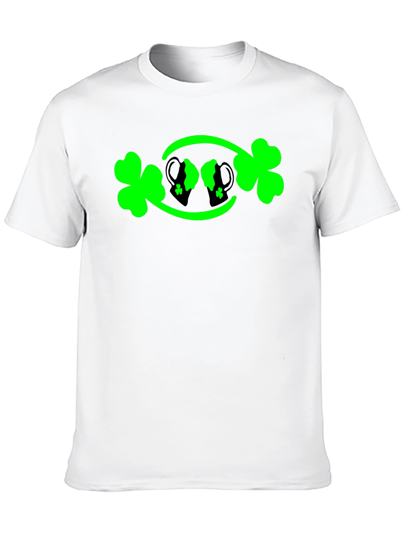 St. Patricks Day Shamrock & Beer Mug Graphic Tee