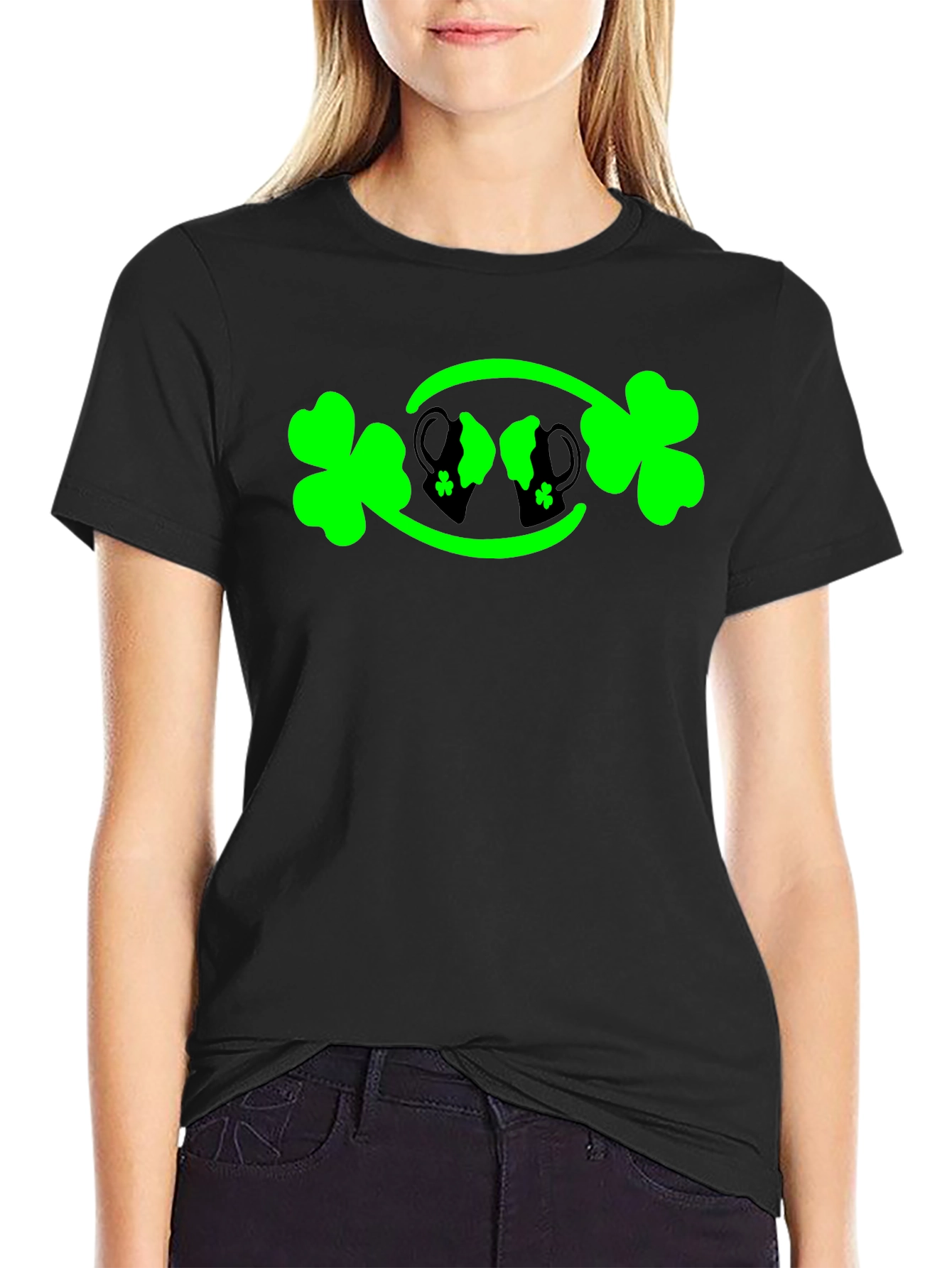 St. Patricks Day Shamrock & Beer Mug Graphic Tee