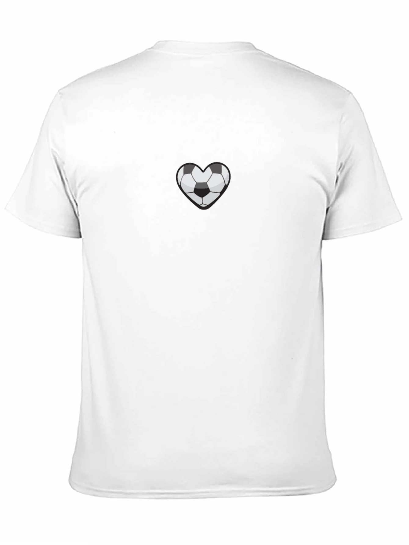 Soccer Heart Graphic Tee - Black