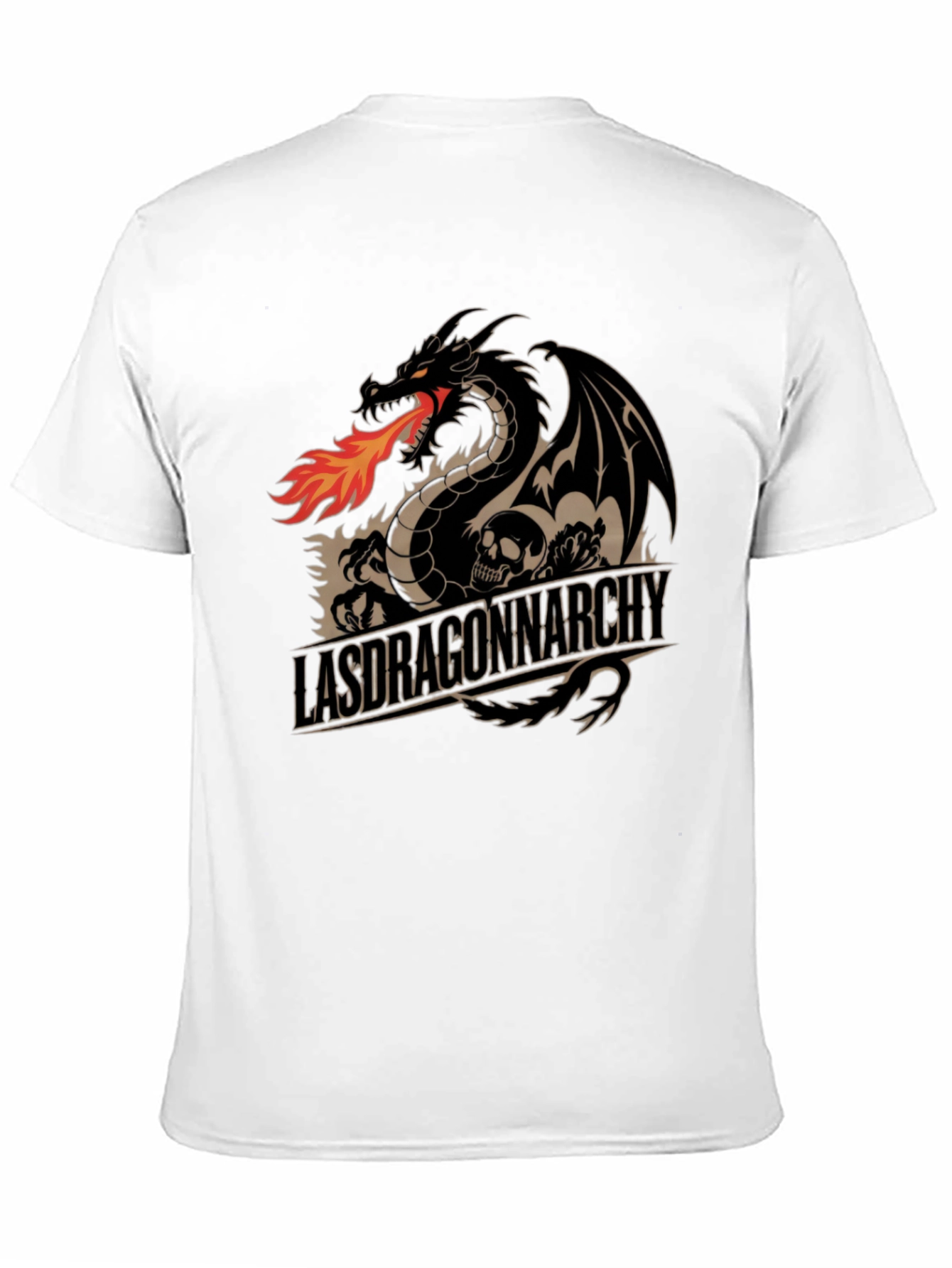 Dragon Anarchy Black Graphic Tee