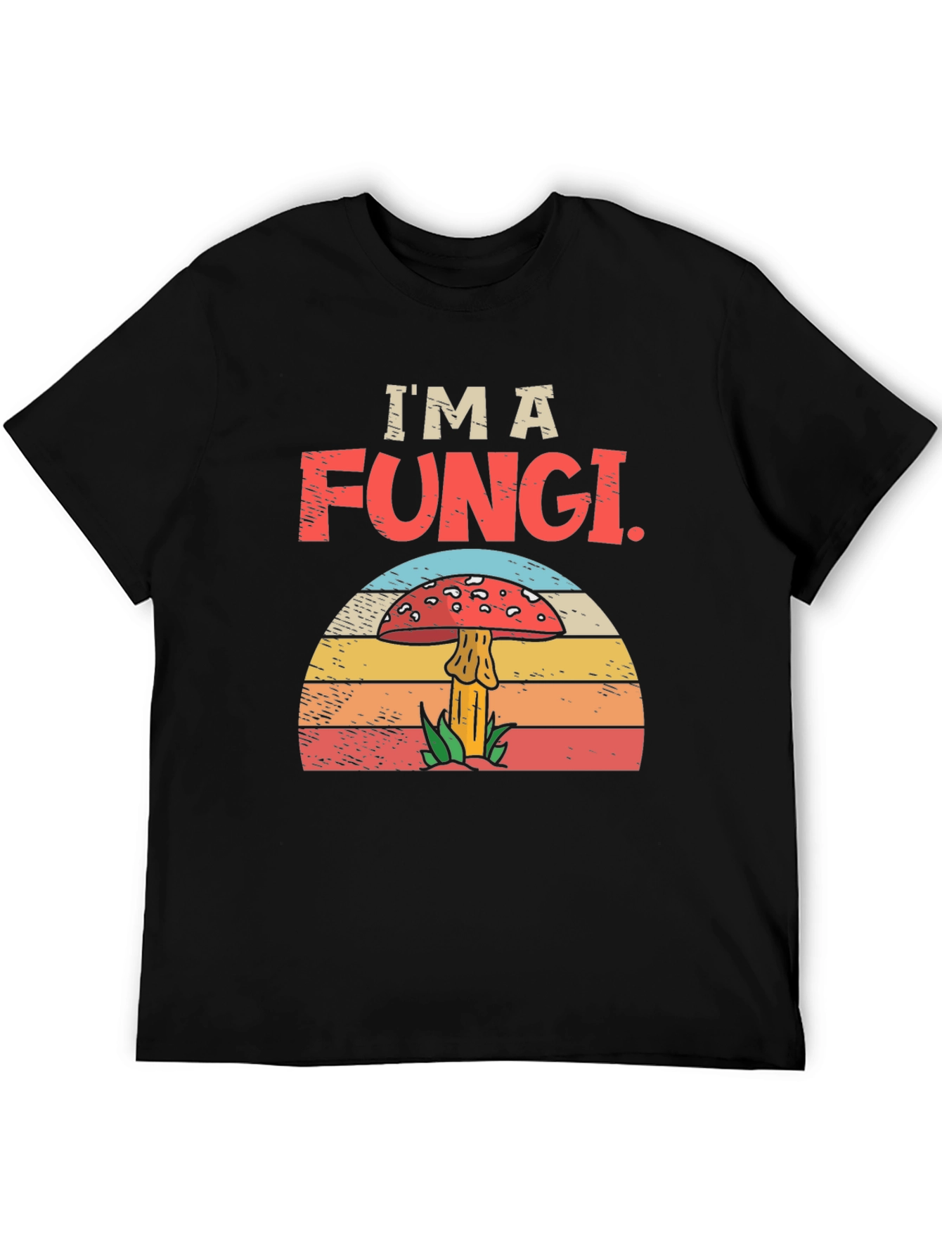 Im a Fungi T-Shirt Retro Mushroom Graphic Tee