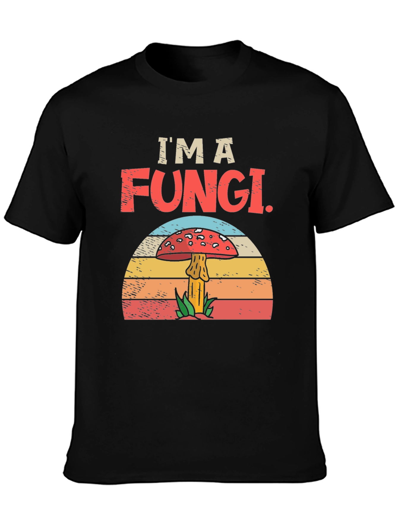 Im a Fungi T-Shirt Retro Mushroom Graphic Tee