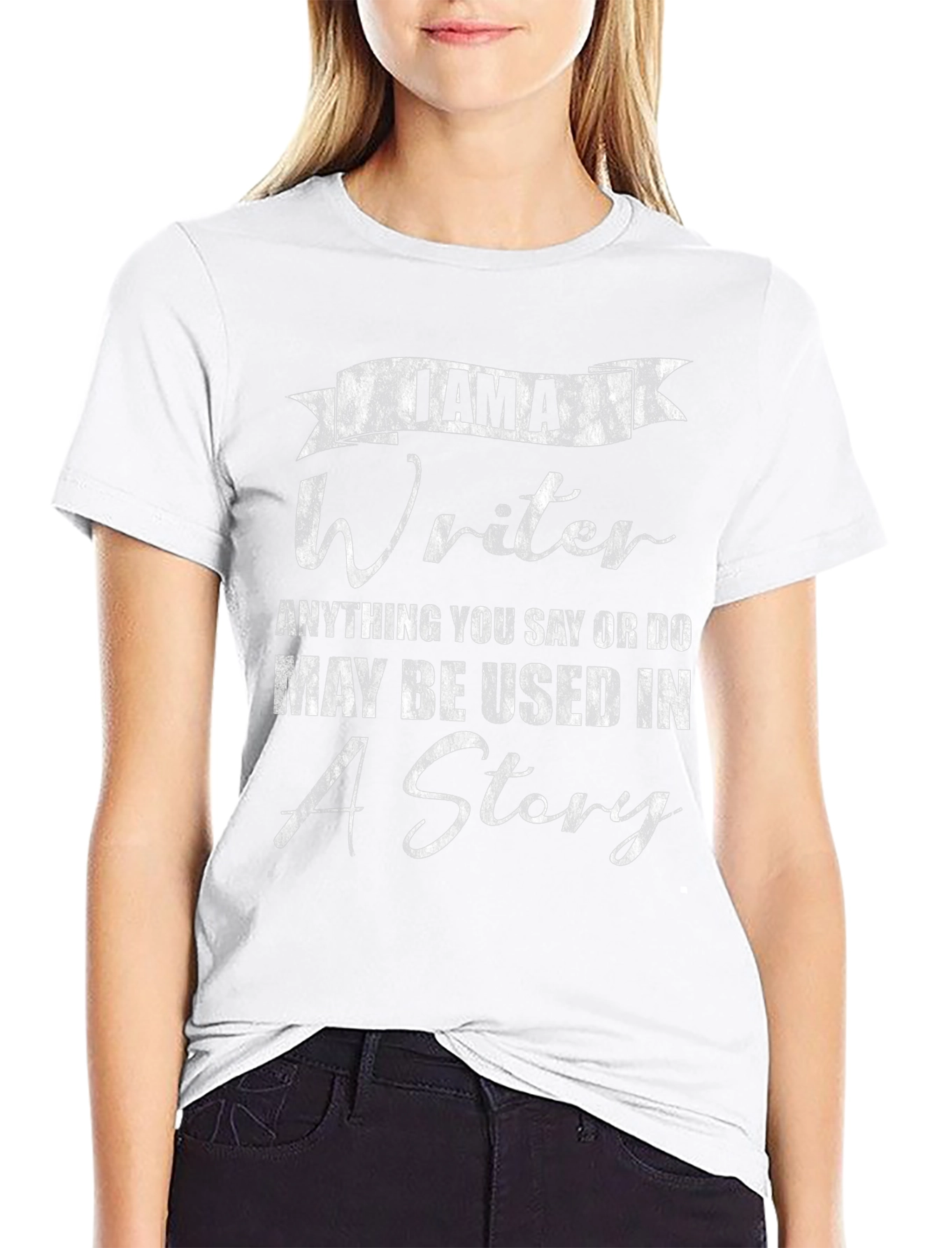 I am a Writer Novelty Graphic T-Shirt