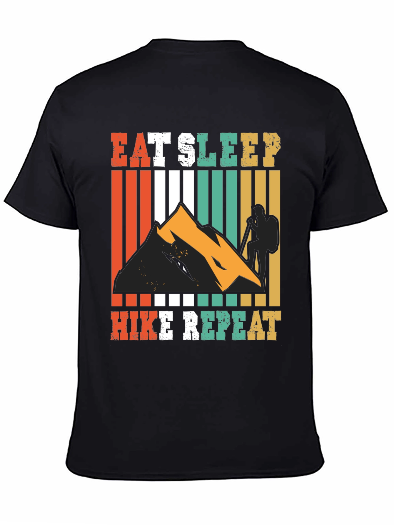 Eat Sleep Hike Repeat T-Shirt - Outdoor Adventure