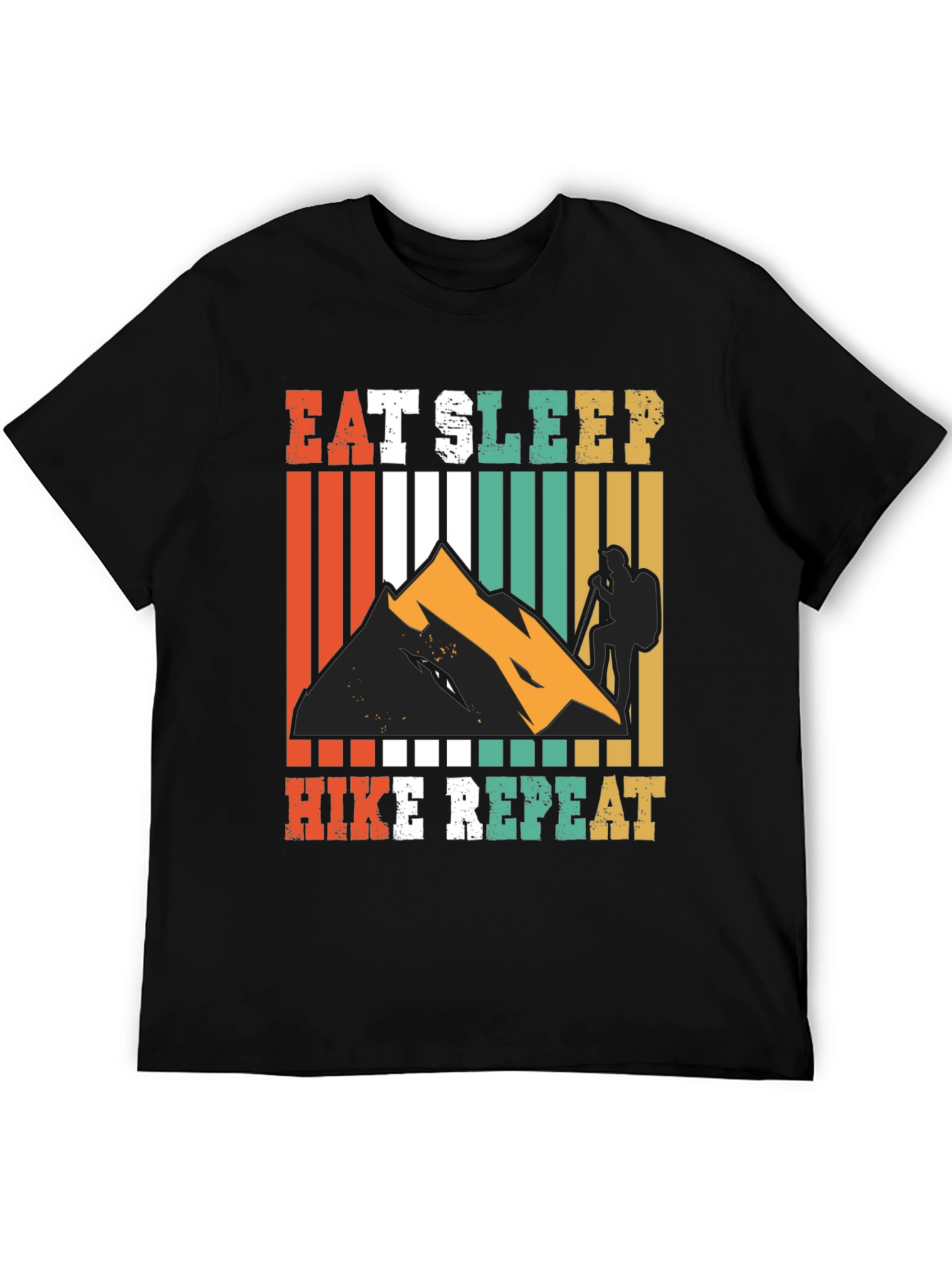 Eat Sleep Hike Repeat T-Shirt - Outdoor Adventure