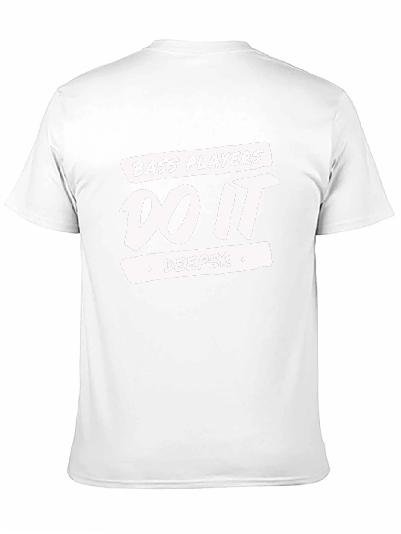 Bass Players Do It Deeper Black T-Shirt