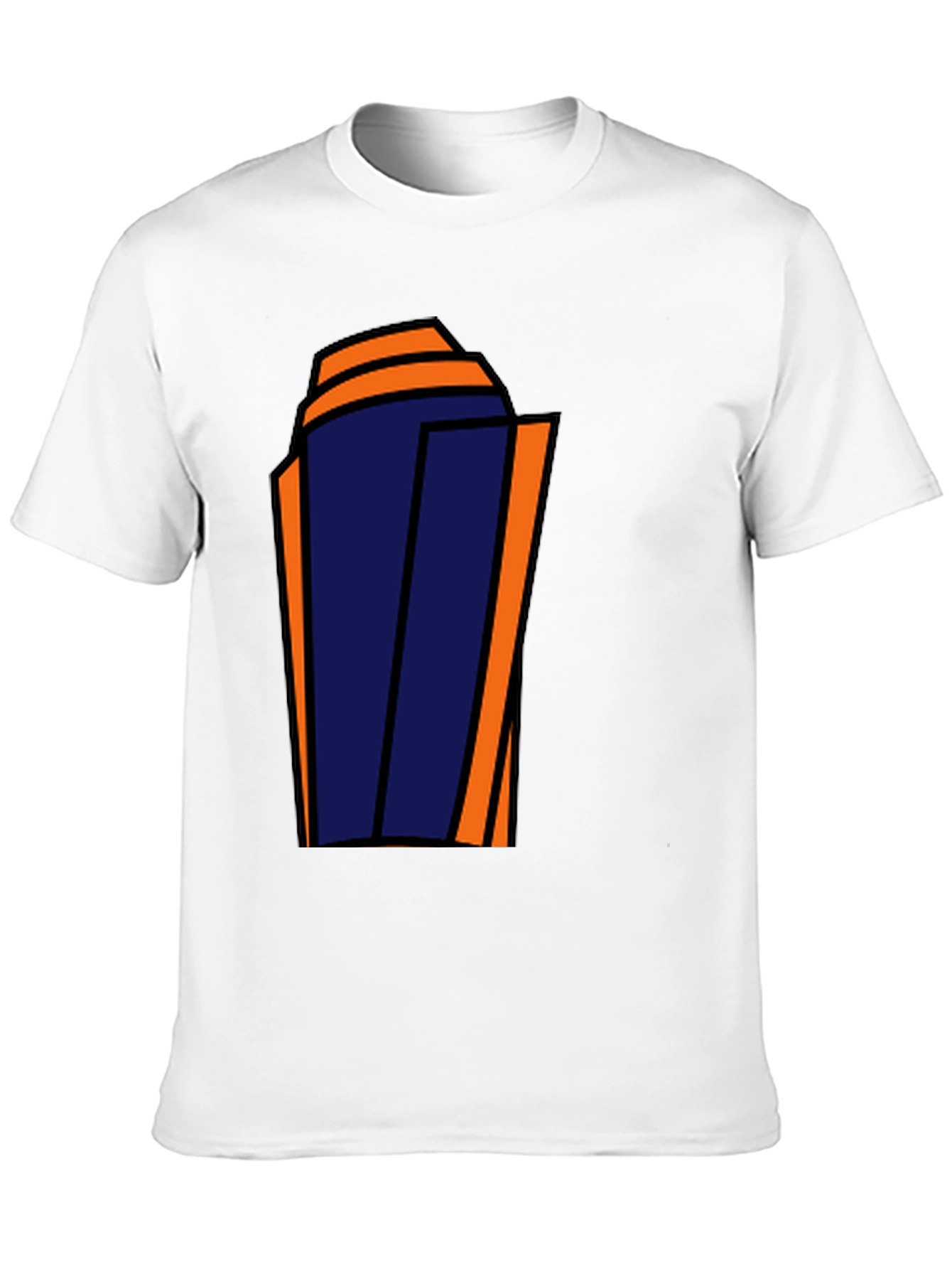 Abstract Building Graphic Tee - Urban Style