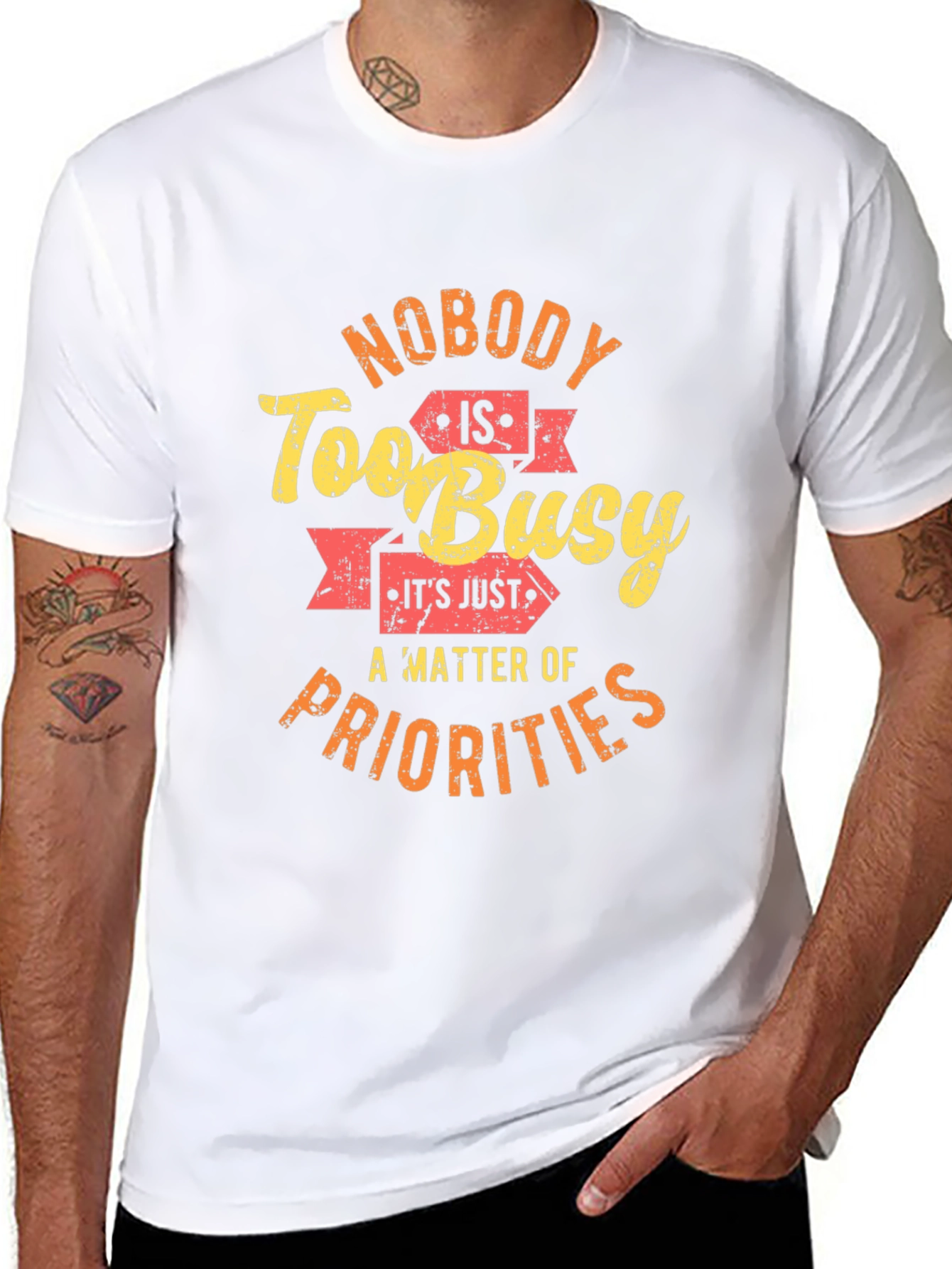 Nobody is Too Busy Graphic T-Shirt