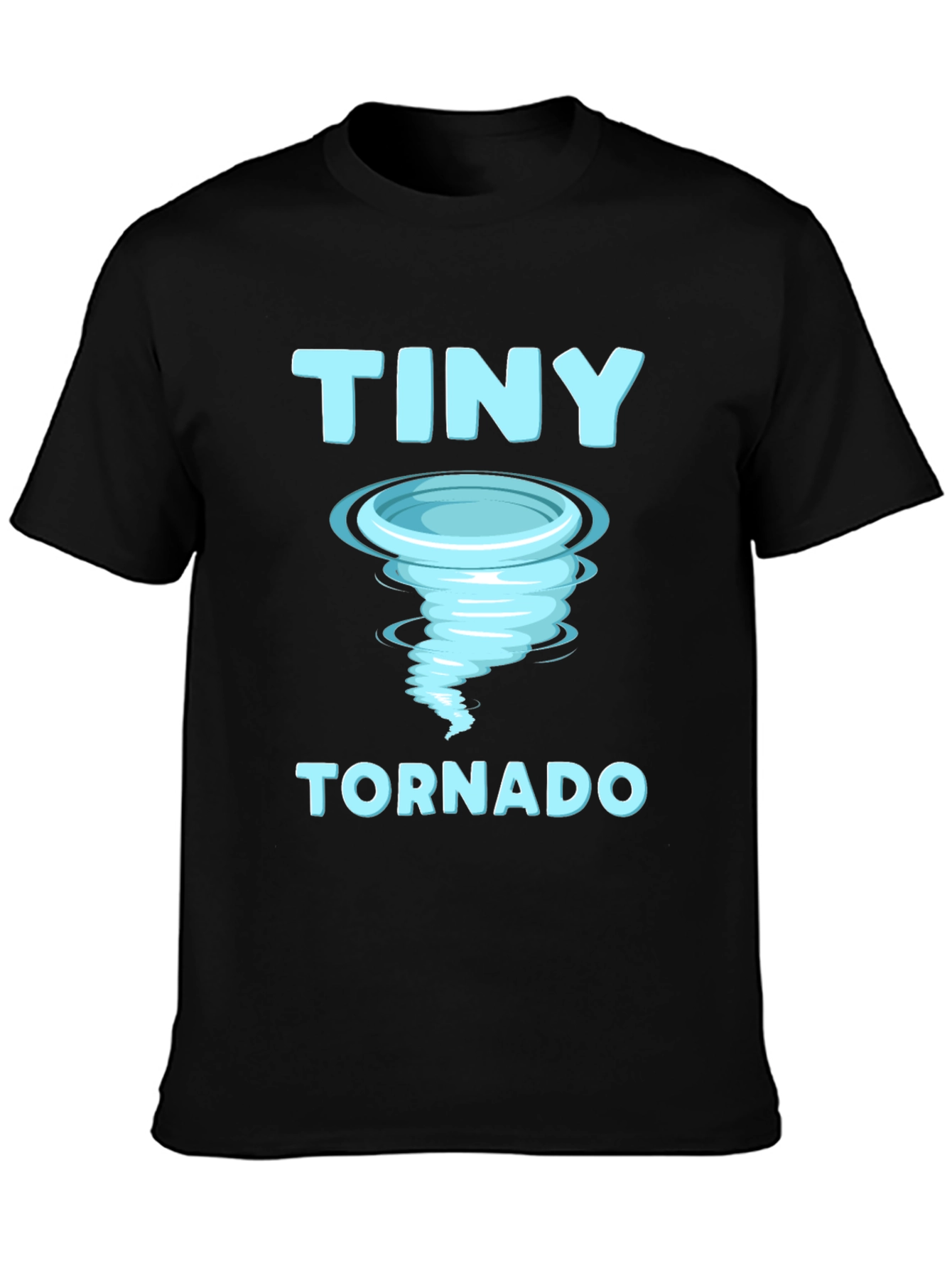 Tiny Tornado Graphic T-Shirt Novelty Weather Tee