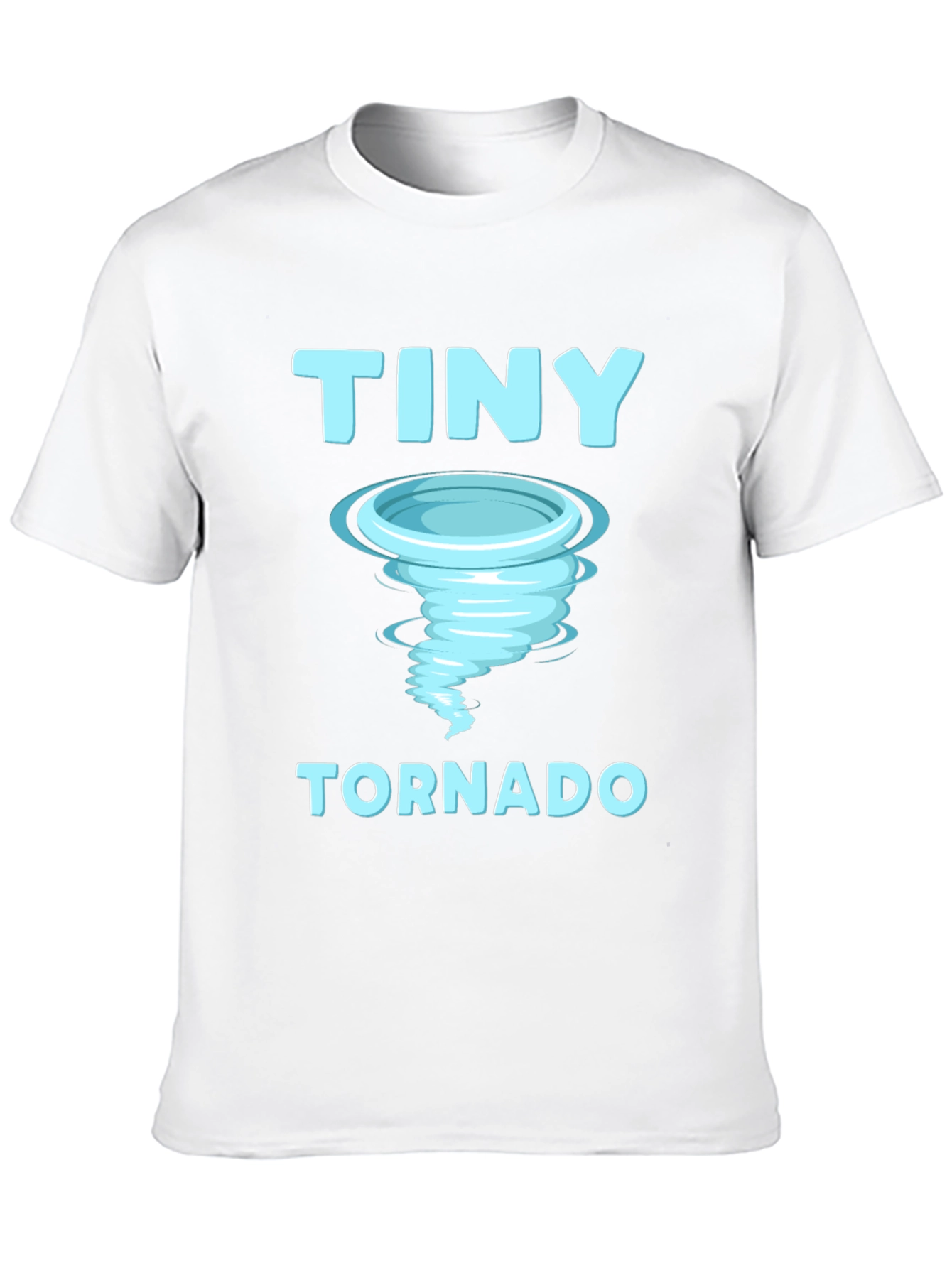 Tiny Tornado Graphic T-Shirt Novelty Weather Tee