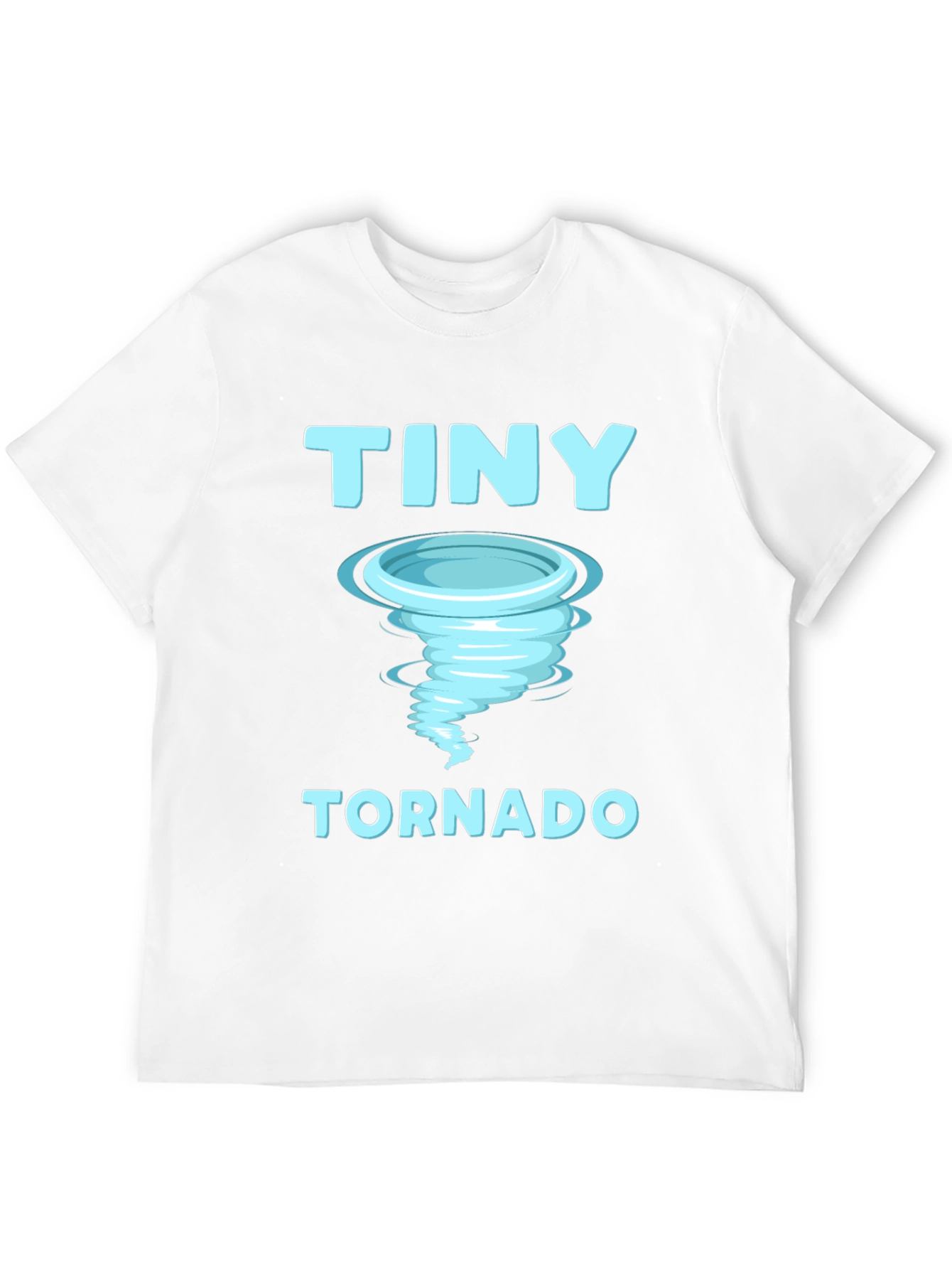 Tiny Tornado Graphic T-Shirt Novelty Weather Tee
