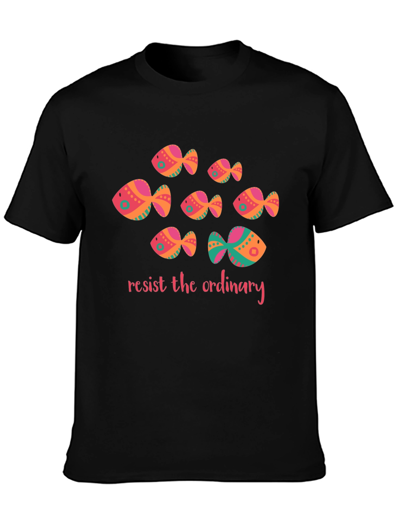 Resist the Ordinary Fish Graphic Tee