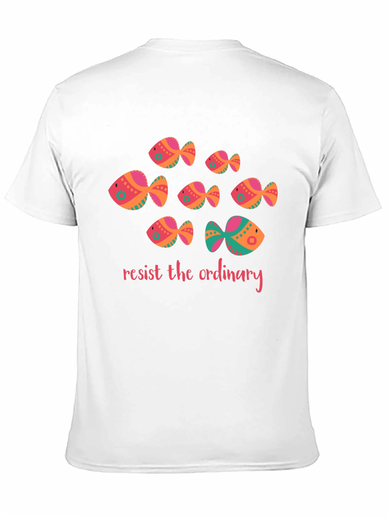 Resist the Ordinary Fish Graphic Tee