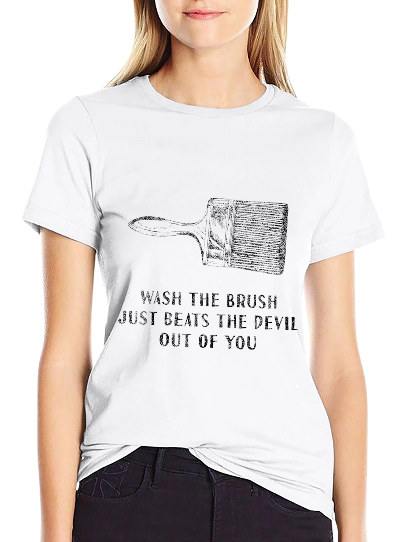 Wash the Brush Graphic Tee