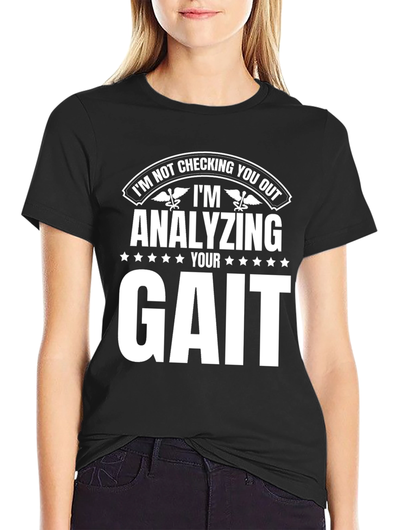 Analyzing Your Gait T-Shirt - Funny Physical Therapy Tee