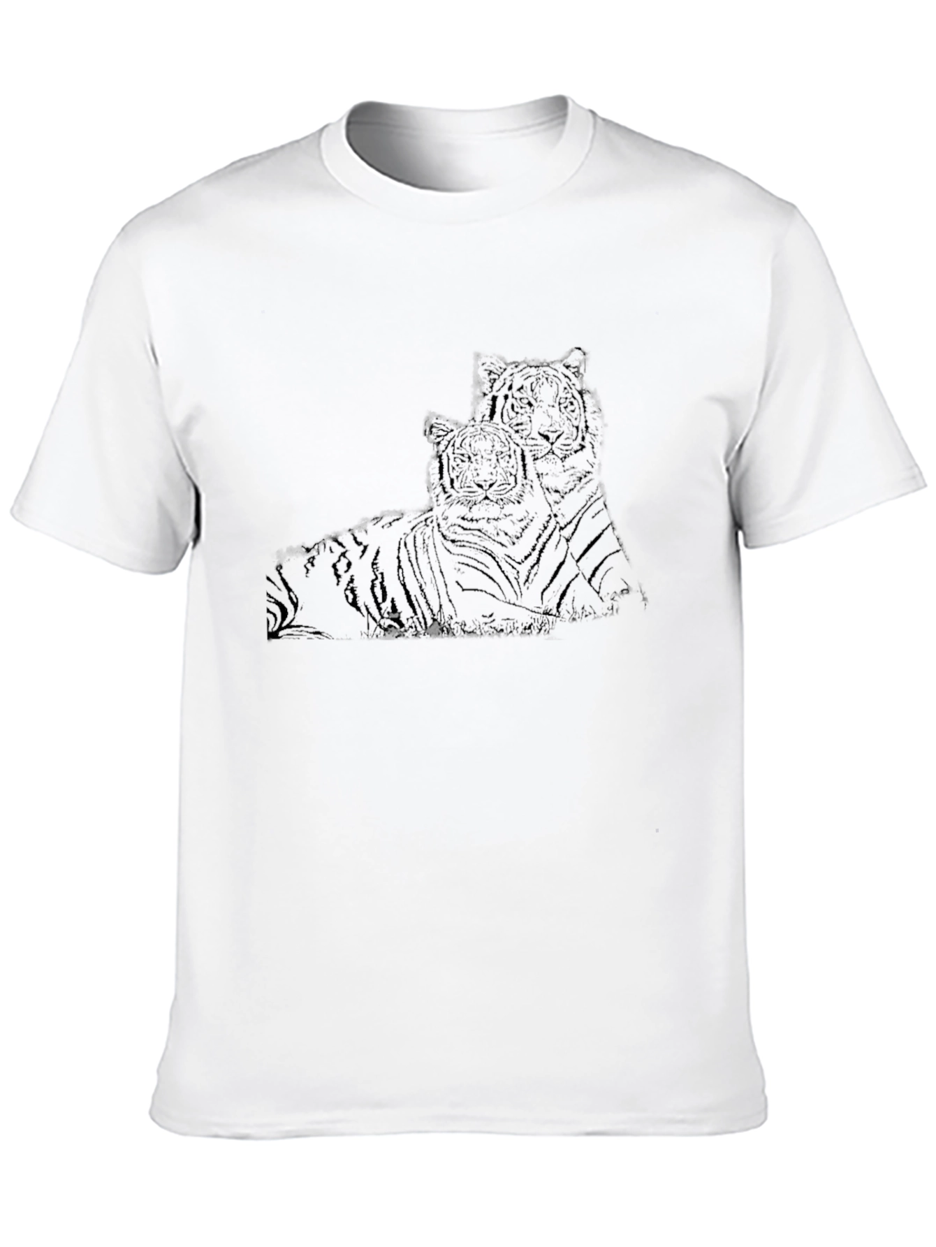 Black Tiger Graphic Tee