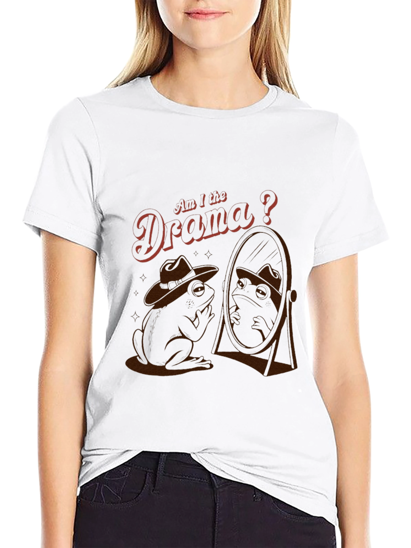 Am I the Drama Frog Tee