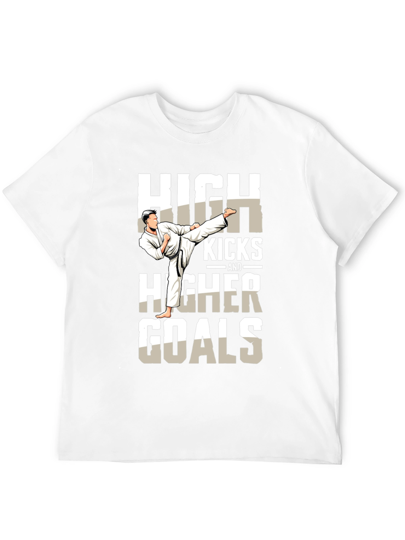 High Kicks & Higher Goals Graphic T-Shirt