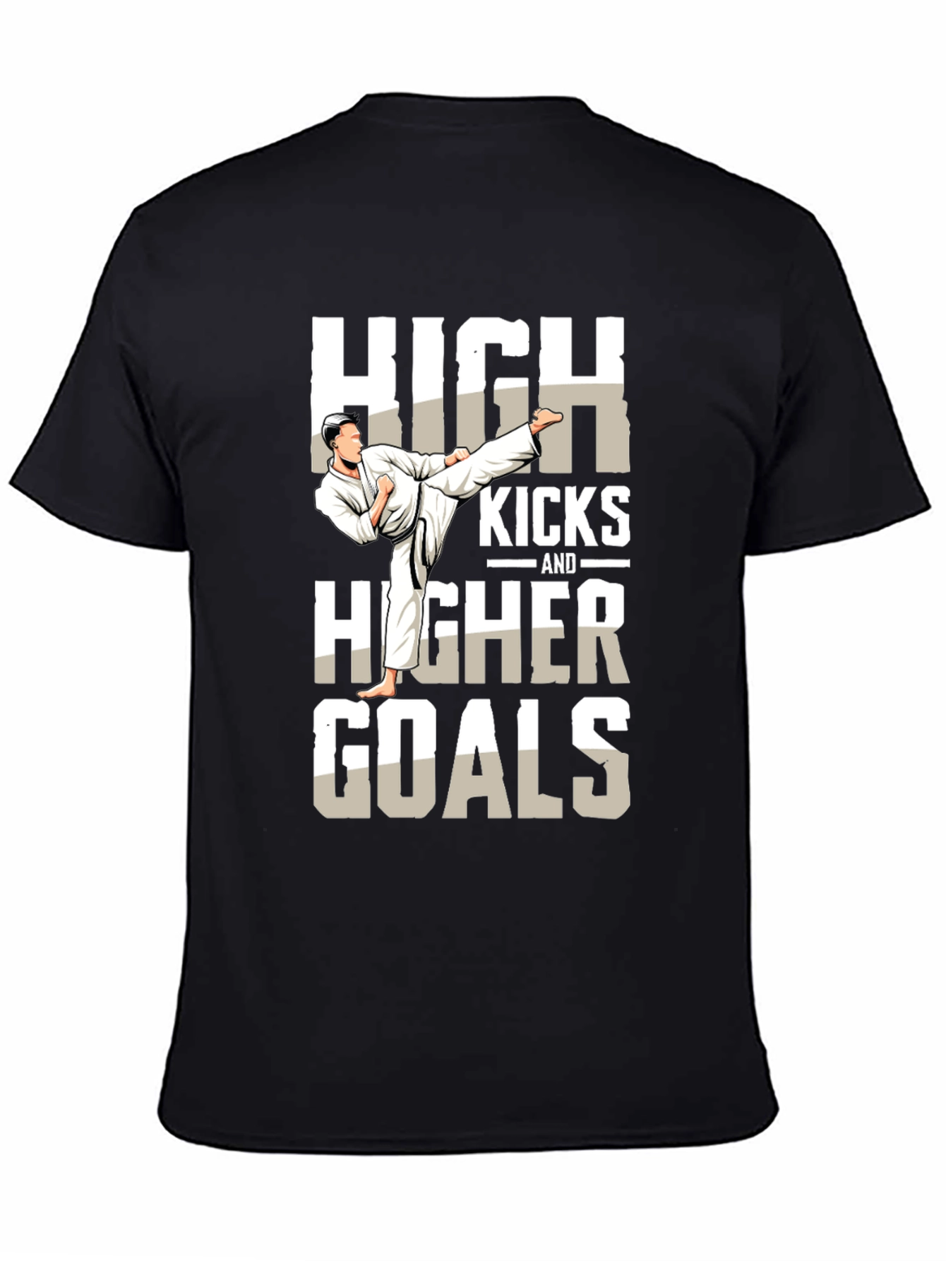 High Kicks & Higher Goals Graphic T-Shirt