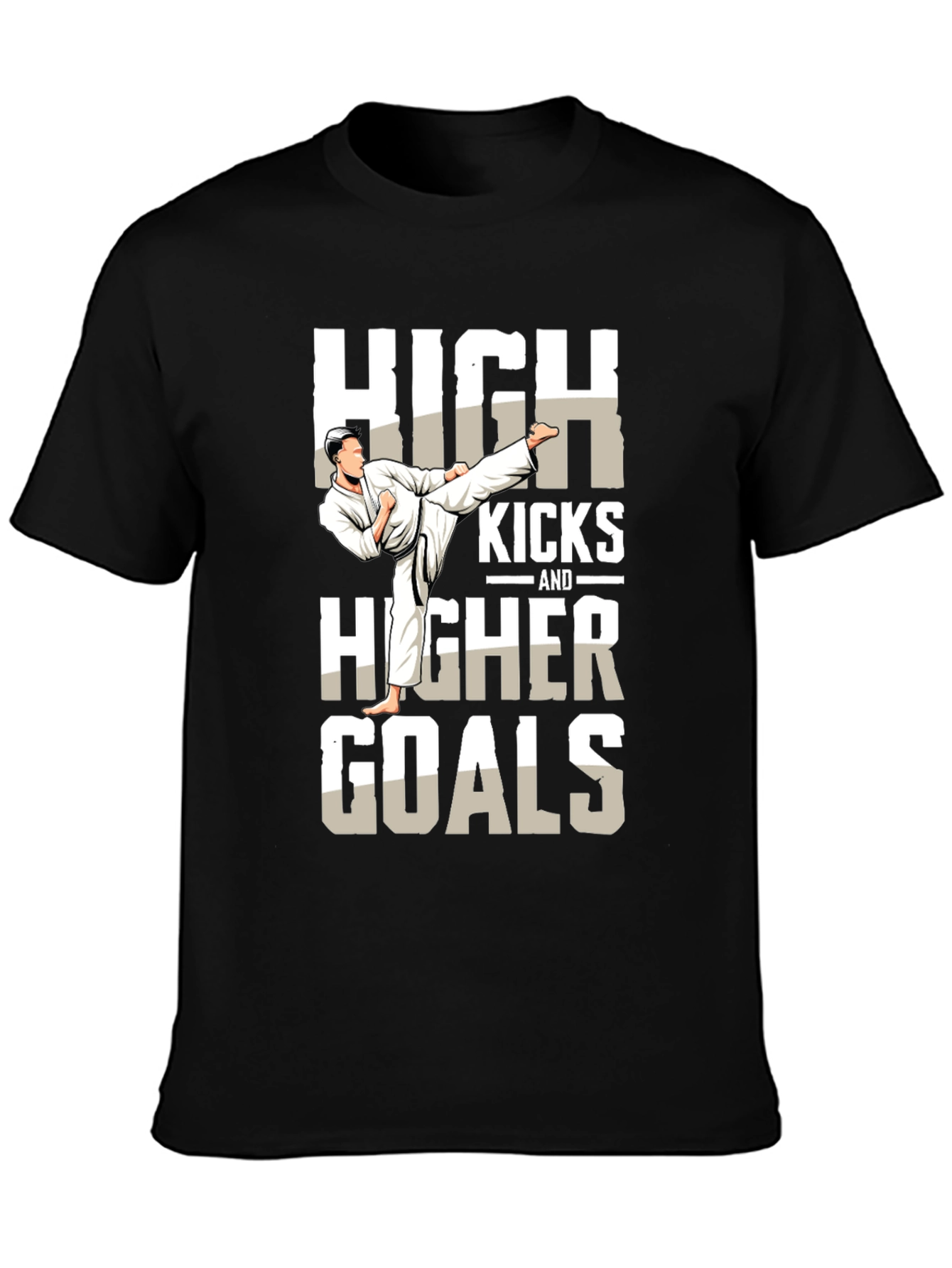 High Kicks & Higher Goals Graphic T-Shirt
