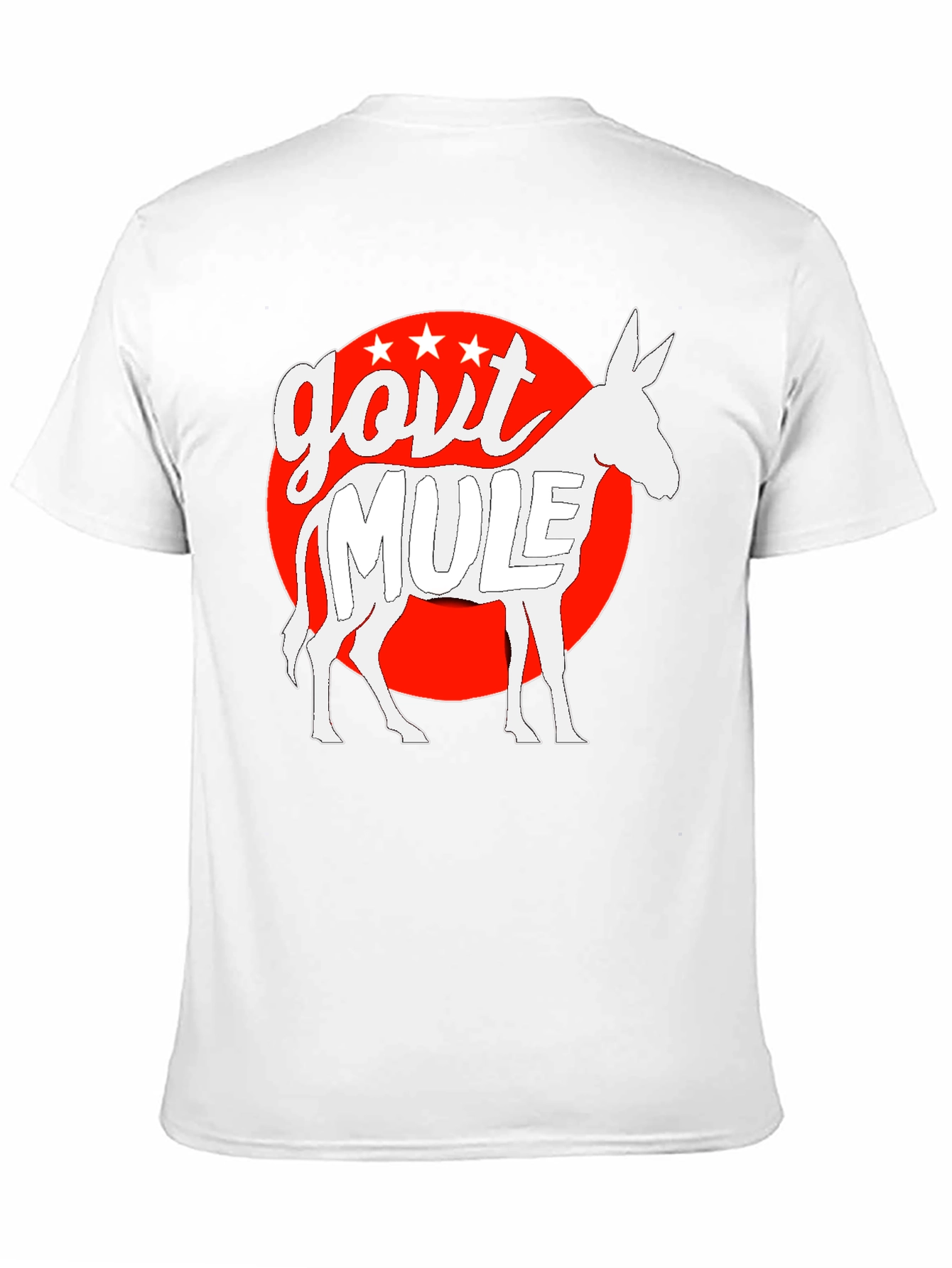 Govt Mule Graphic T-Shirt - Black Cotton Tee