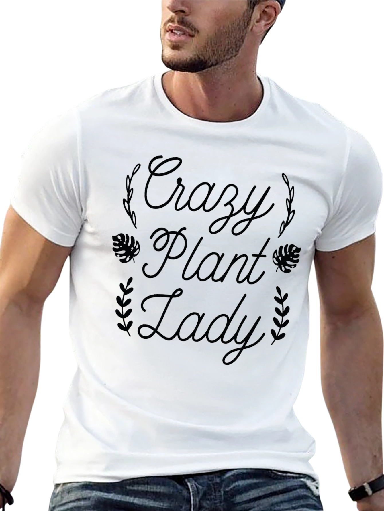 Crazy Plant Lady Graphic T-Shirt