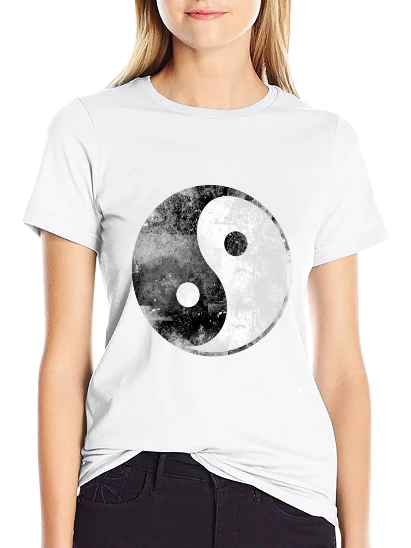 Yin Yang Graphic Tee - Balance & Style