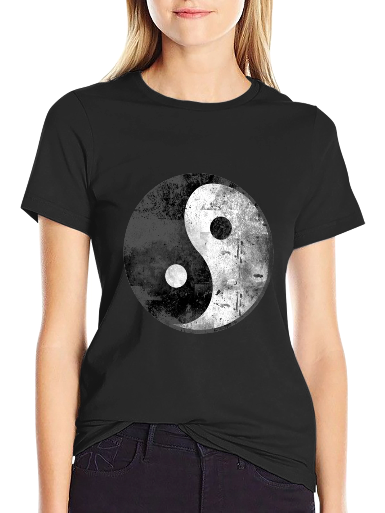 Yin Yang Graphic Tee - Balance & Style