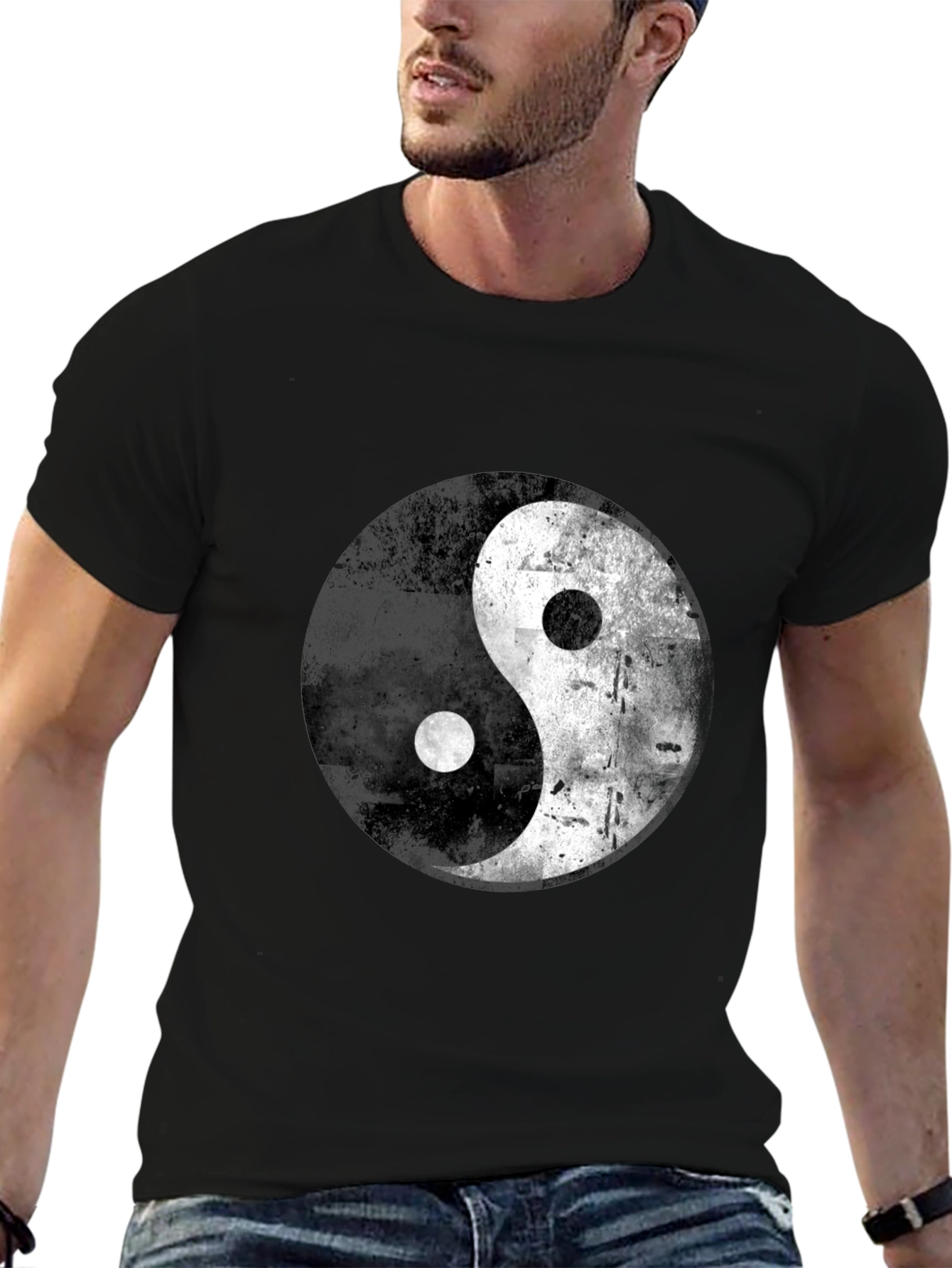 Yin Yang Graphic Tee - Balance & Style
