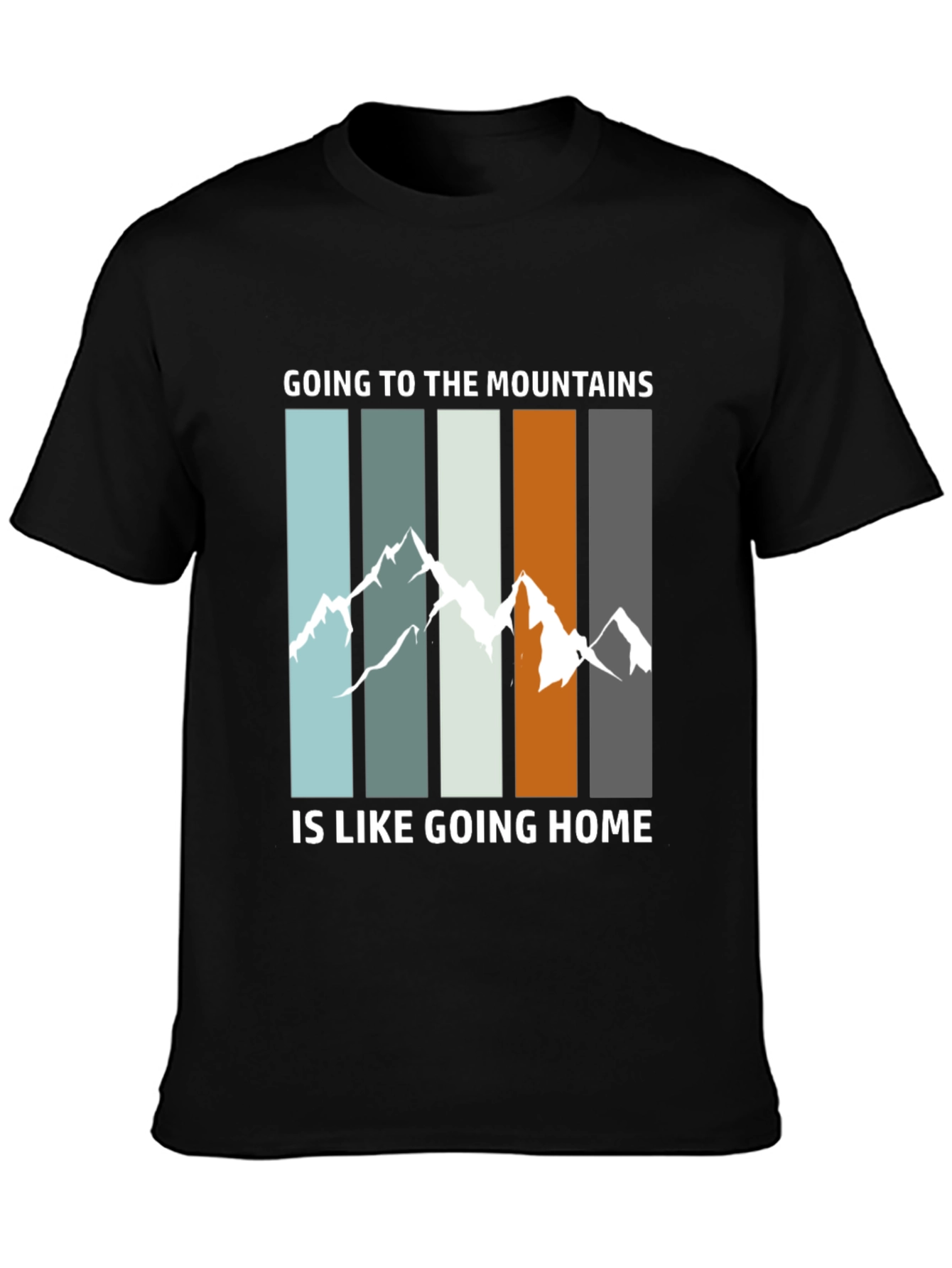 Mountain Home Graphic Tee - Black