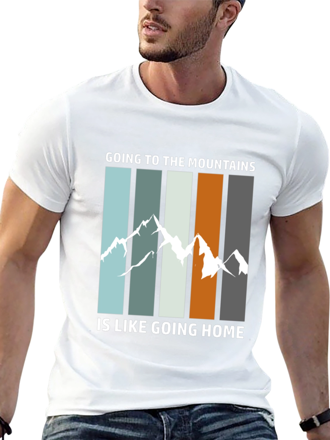 Mountain Home Graphic Tee - Black