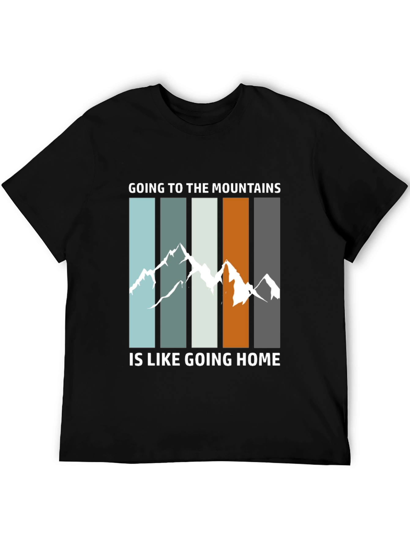 Mountain Home Graphic Tee - Black