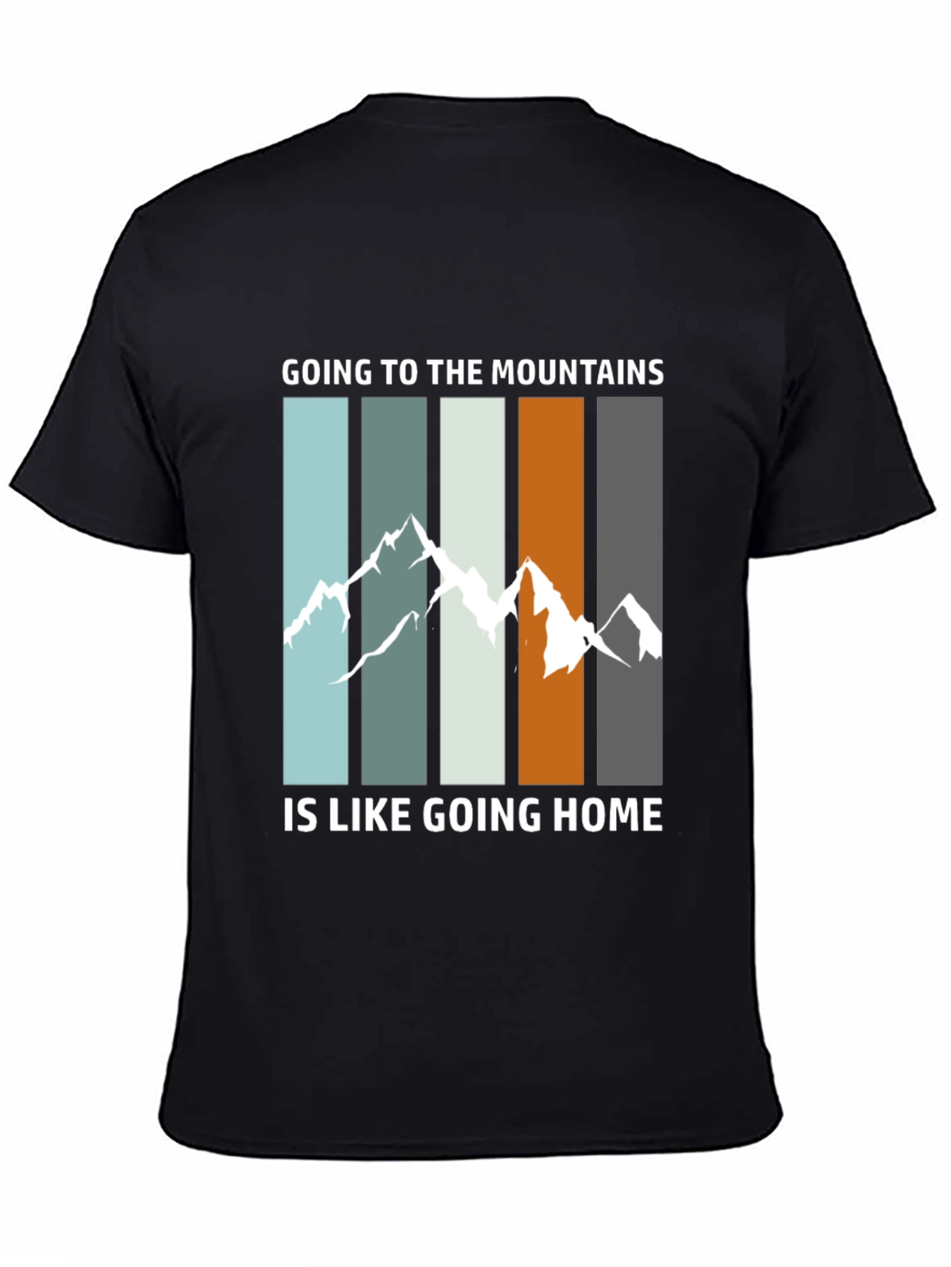 Mountain Home Graphic Tee - Black
