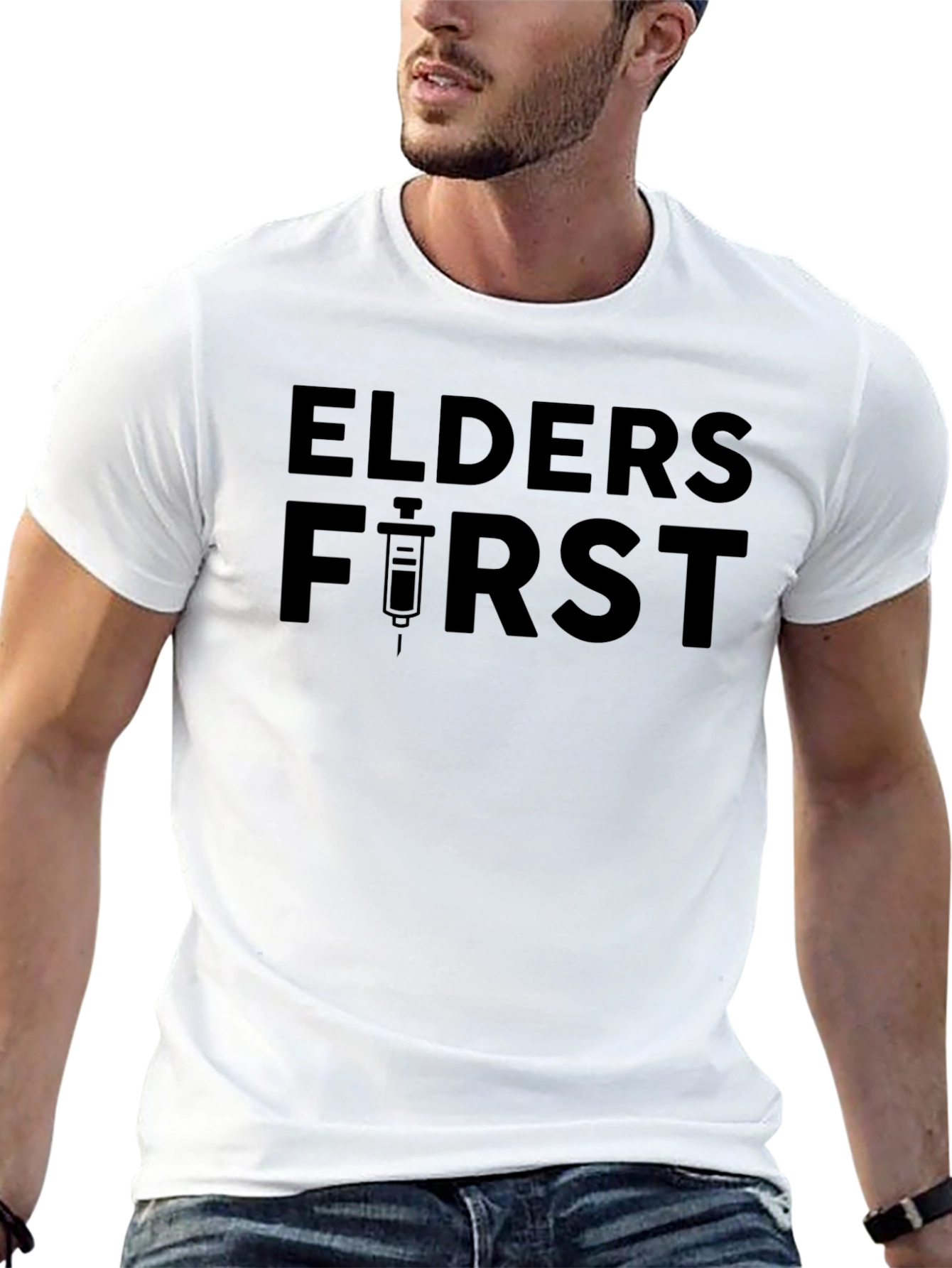 Elders First Black T-Shirt