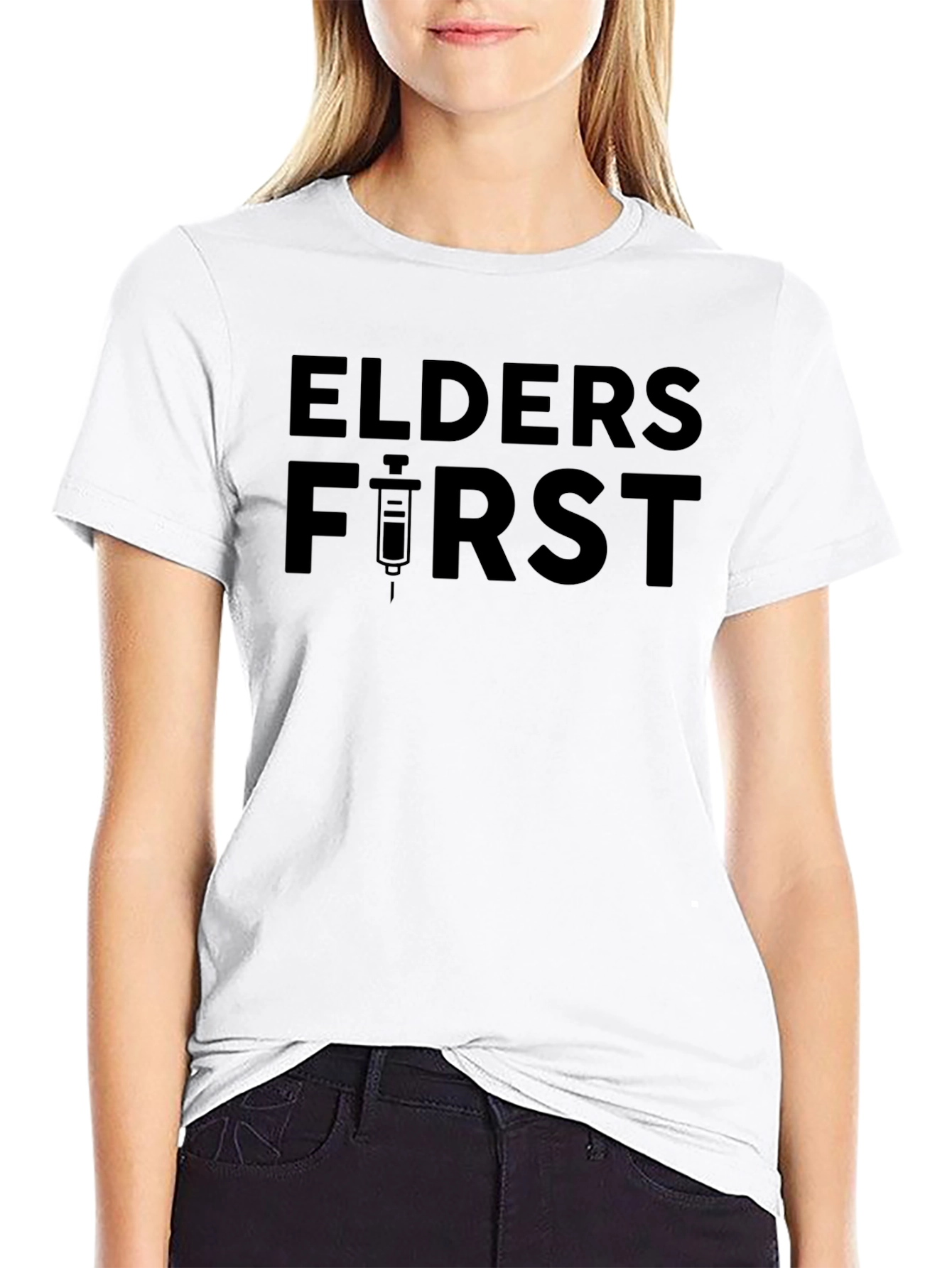 Elders First Black T-Shirt