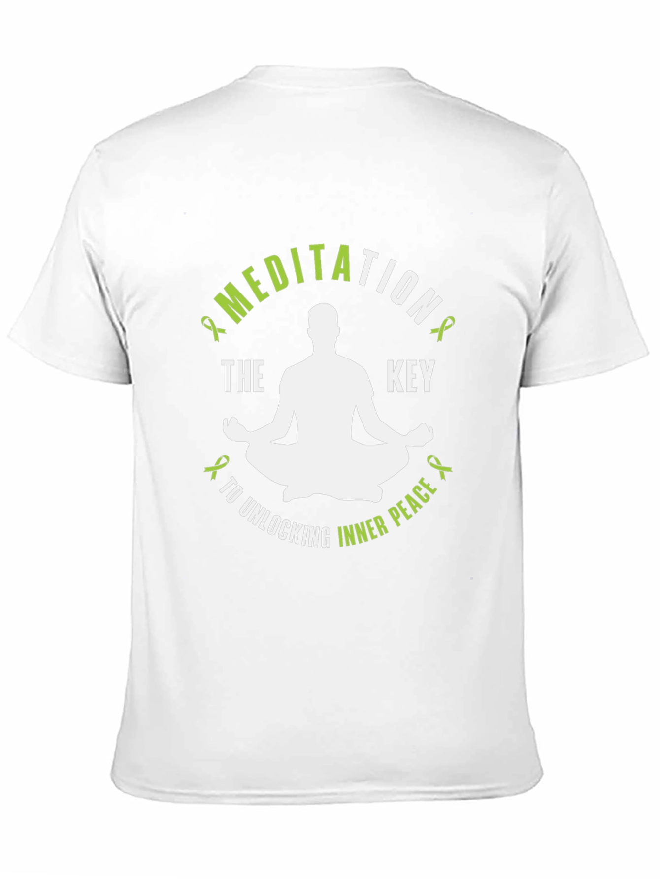 Meditation Key to Inner Peace Graphic T-Shirt