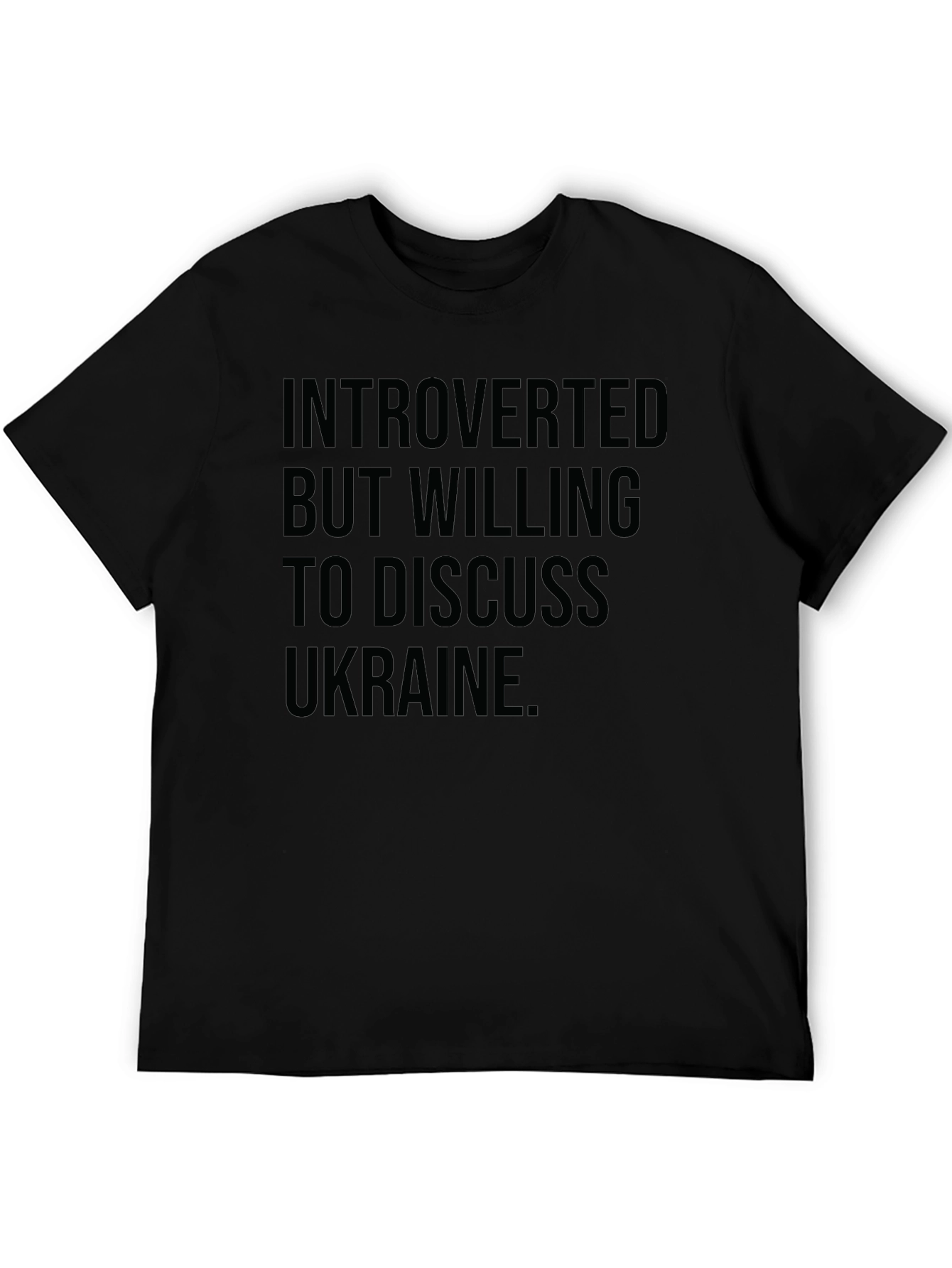 Introverted Ukraine Discussion T-Shirt