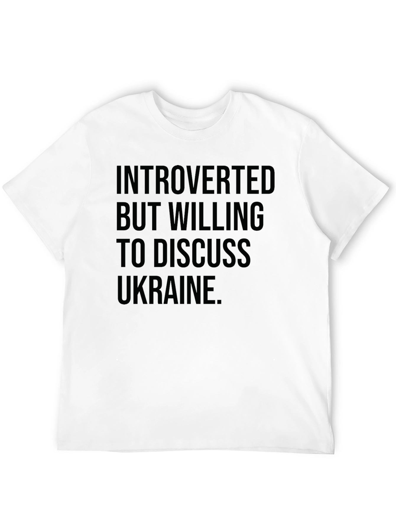 Introverted Ukraine Discussion T-Shirt
