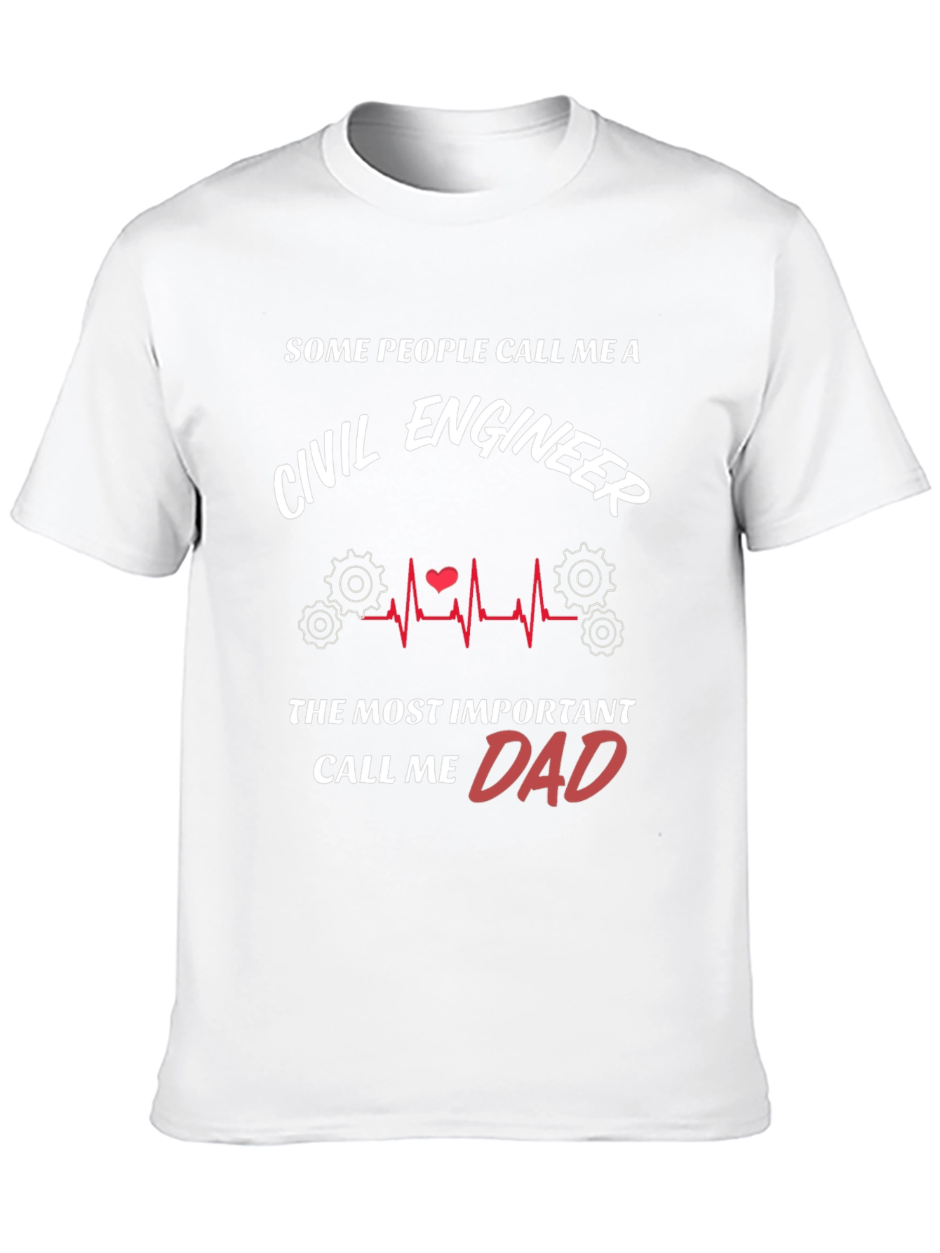 Civil Engineer Dad Graphic T-Shirt