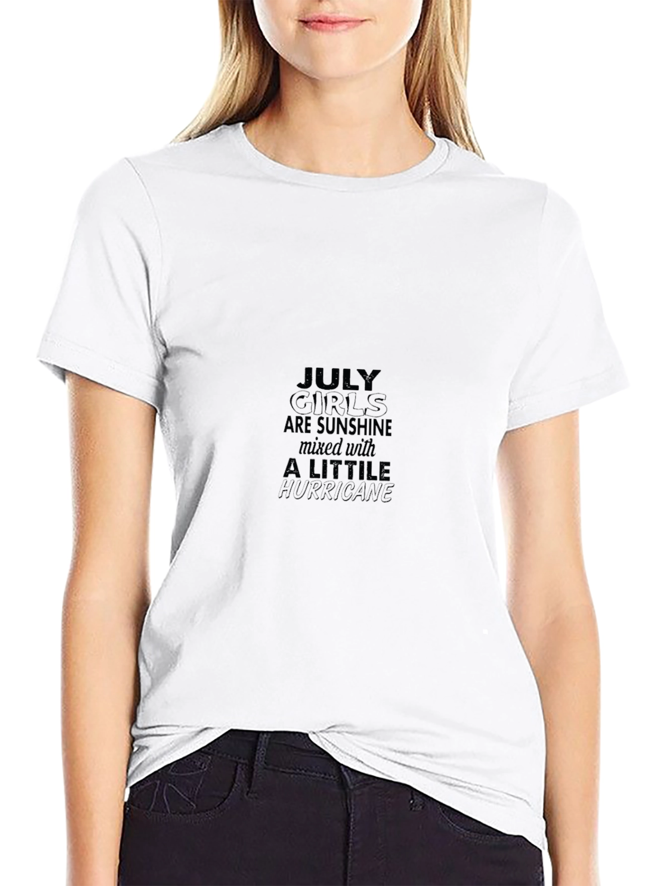 July Girls Sunshine Hurricane Black T-Shirt