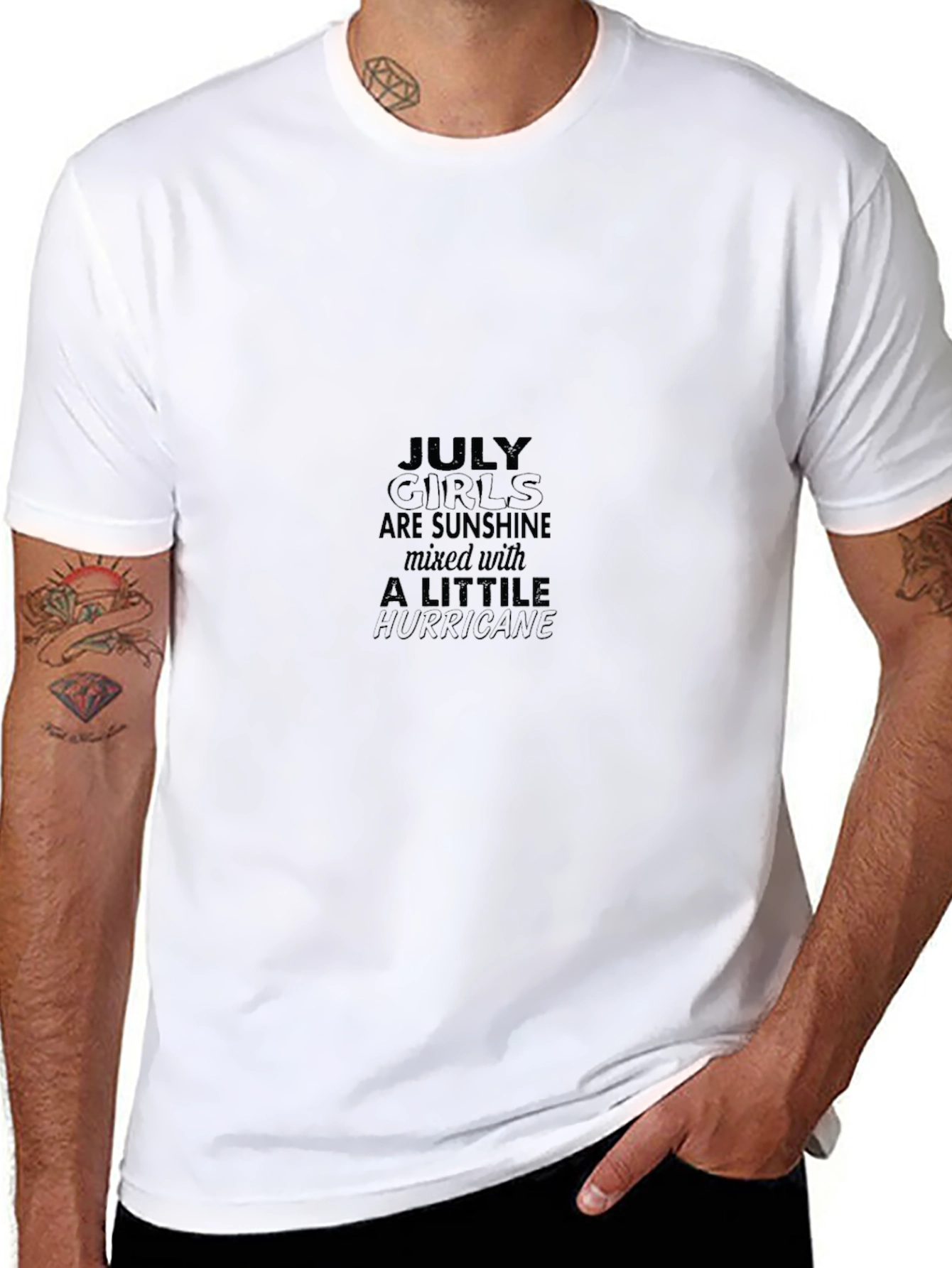 July Girls Sunshine Hurricane Black T-Shirt
