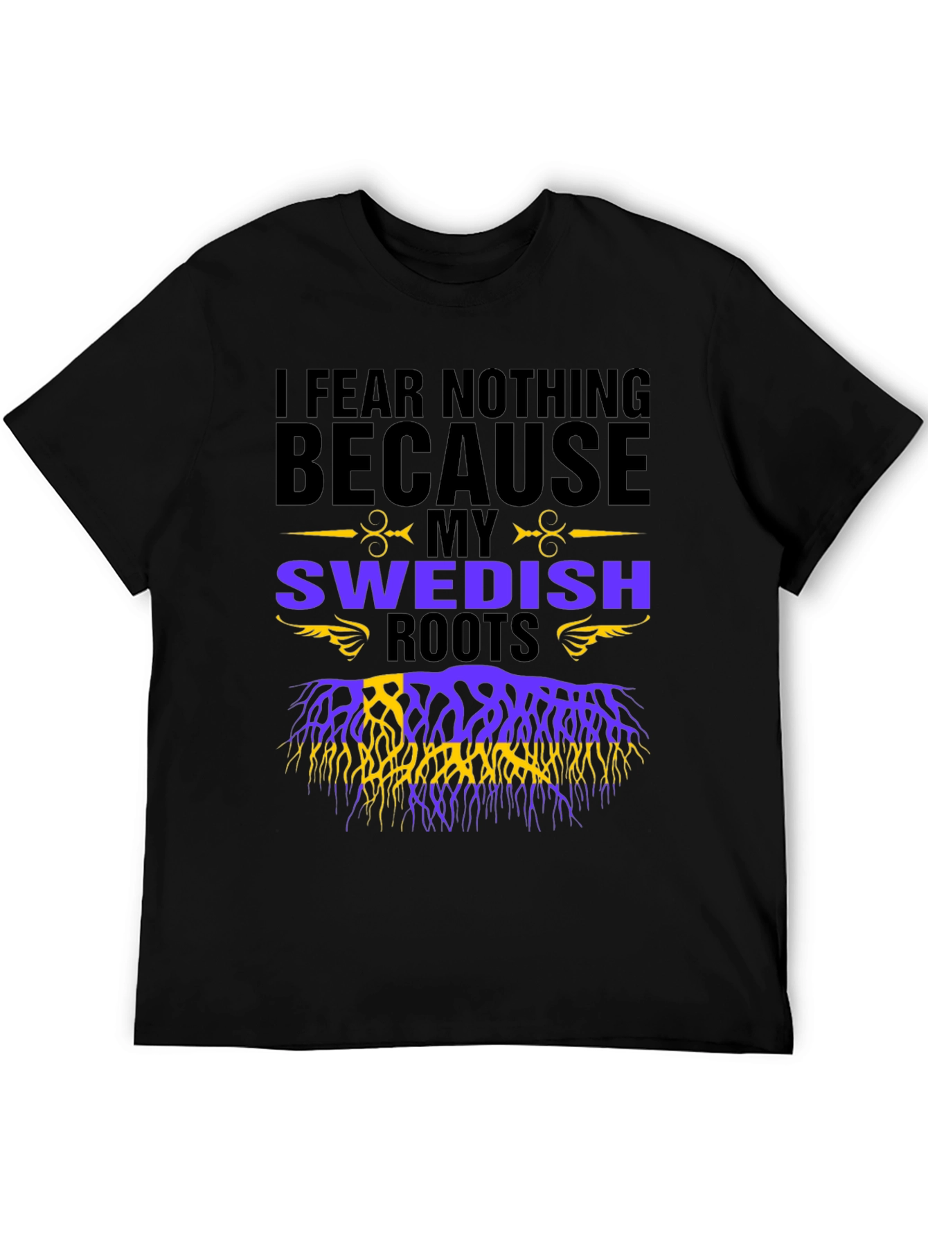Swedish Roots Graphic T-Shirt - I Fear Nothing