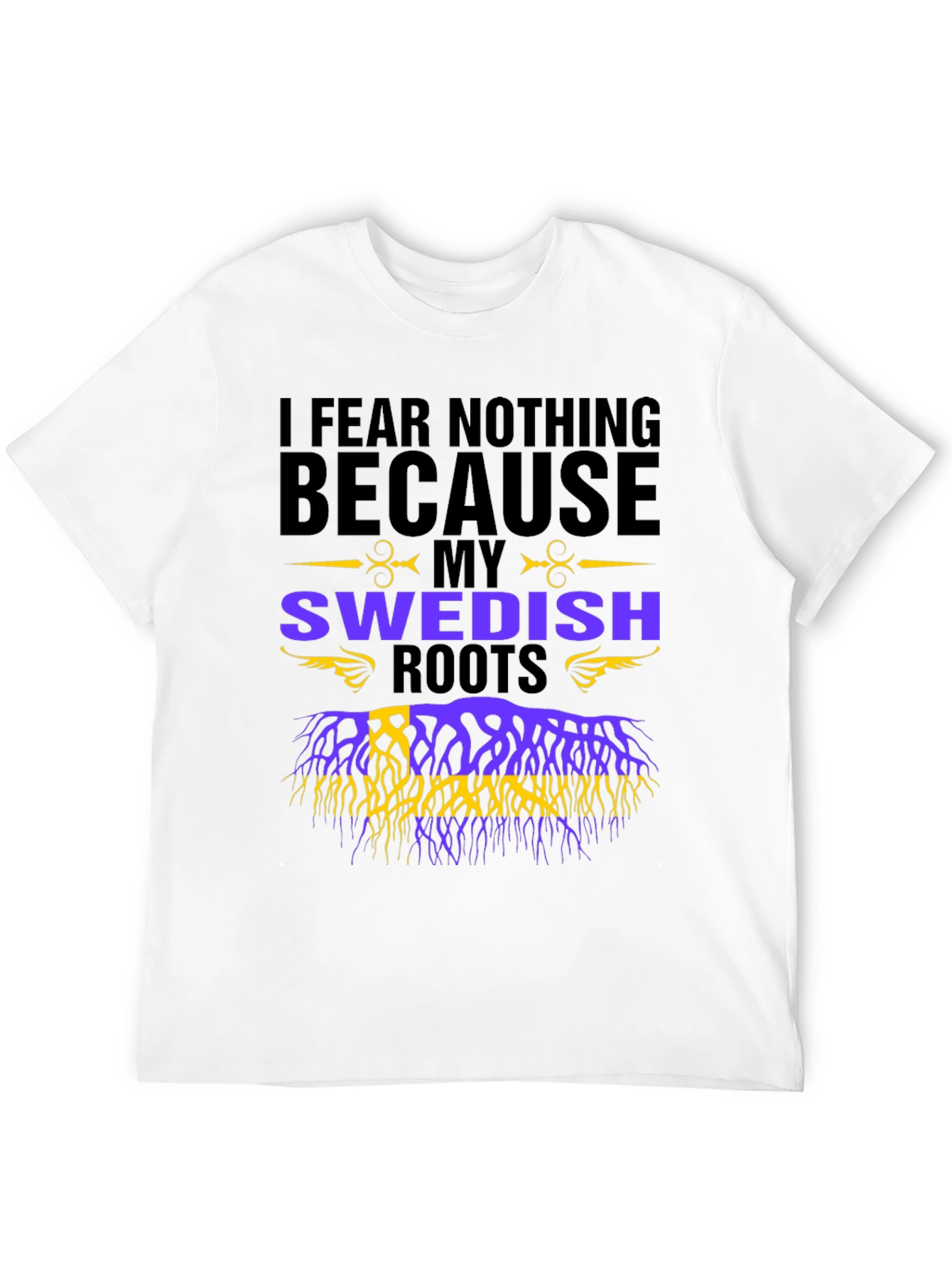 Swedish Roots Graphic T-Shirt - I Fear Nothing