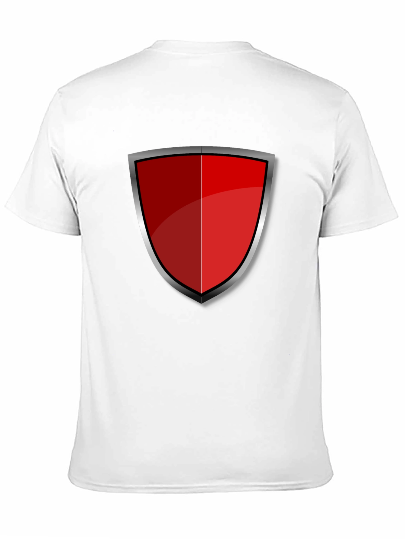 Red Shield Graphic Black T-Shirt
