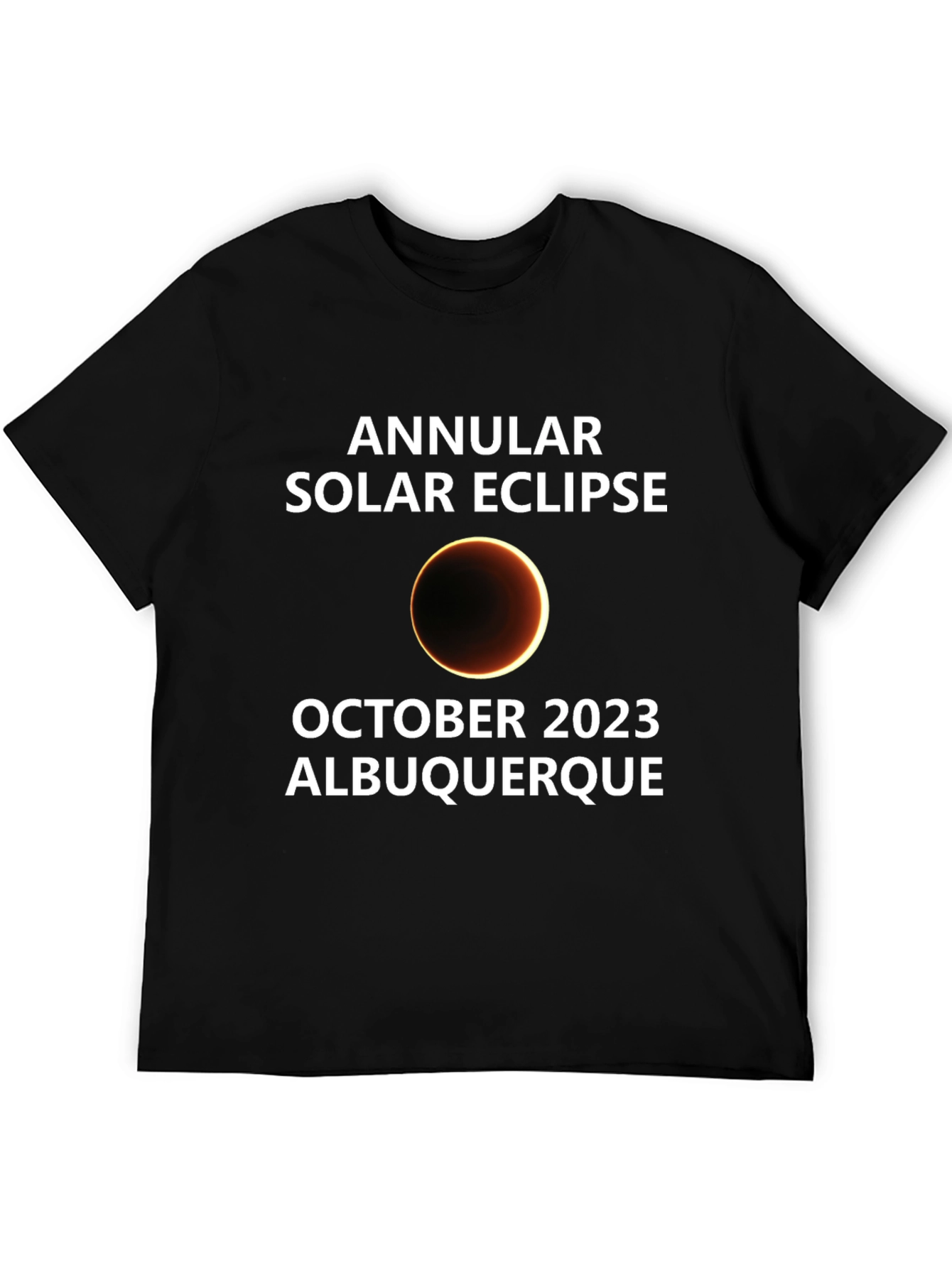 Annular Solar Eclipse October 2023 Albuquerque T-Shirt