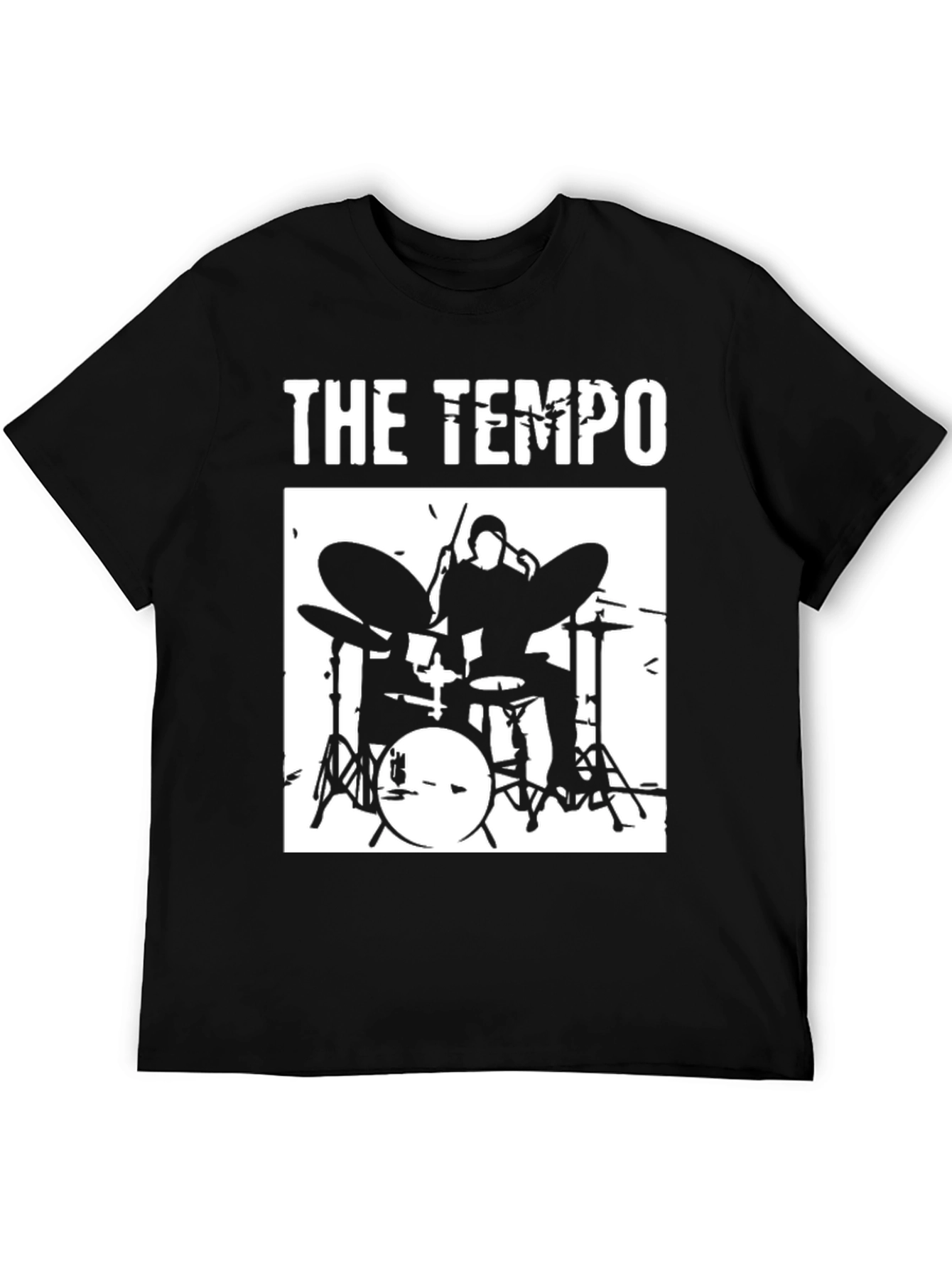 The Tempo Drummer T-Shirt - Music Lover Tee