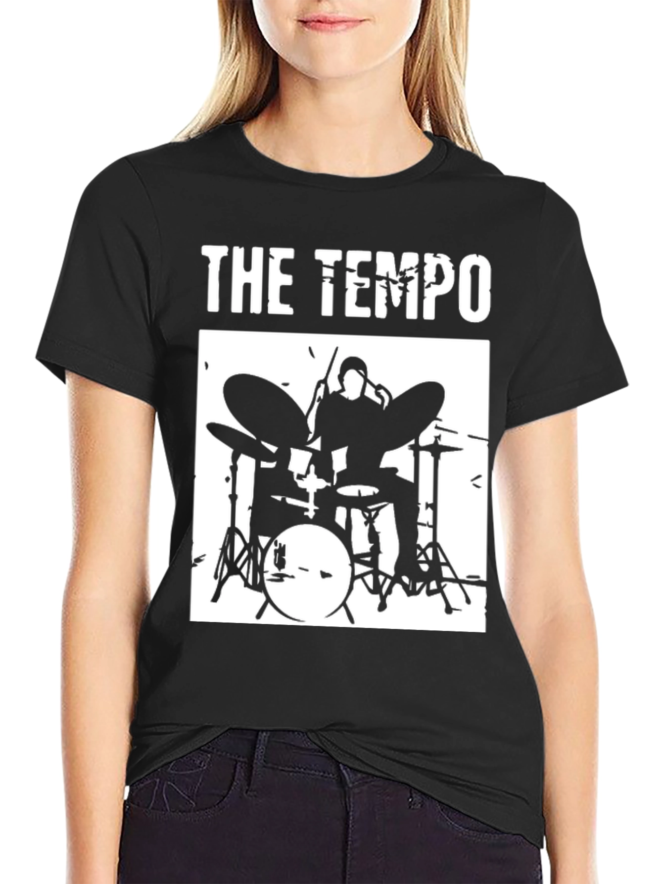 The Tempo Drummer T-Shirt - Music Lover Tee